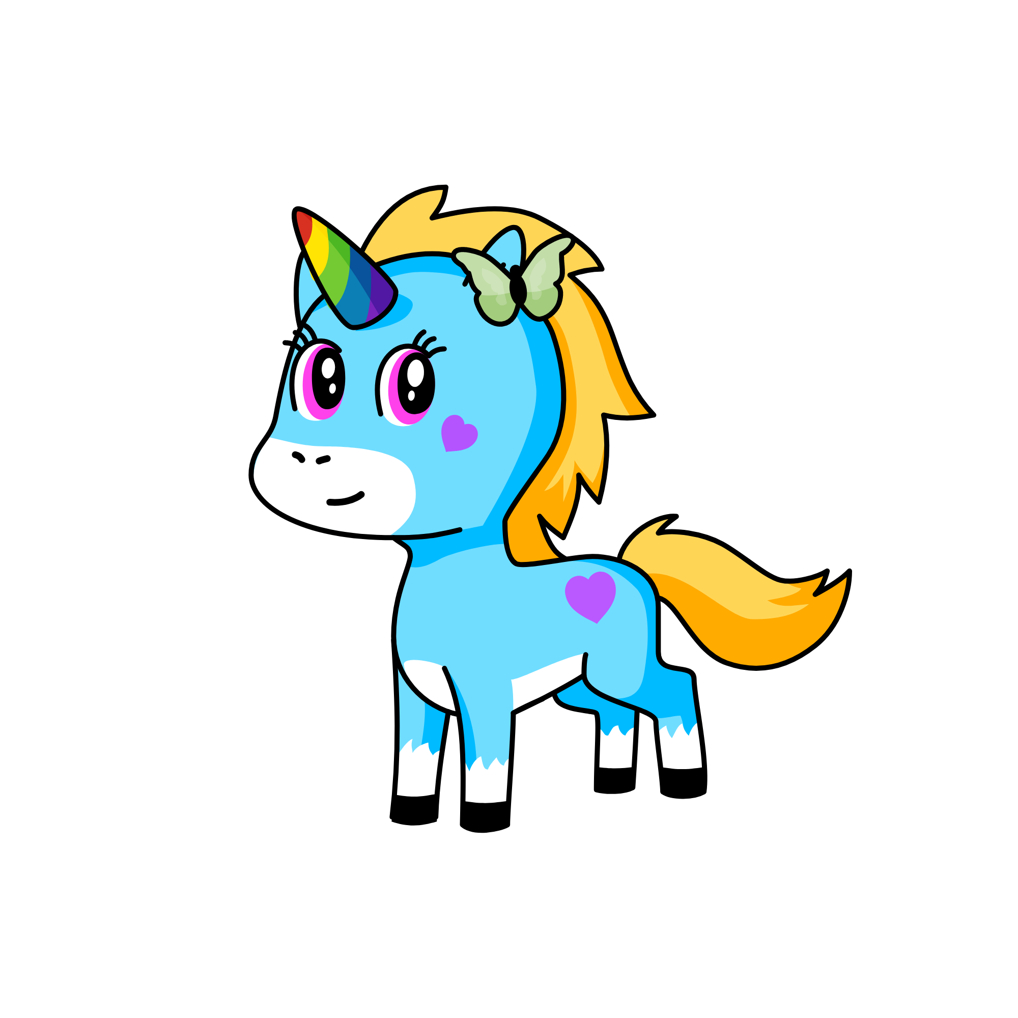 Emily, the unicorn