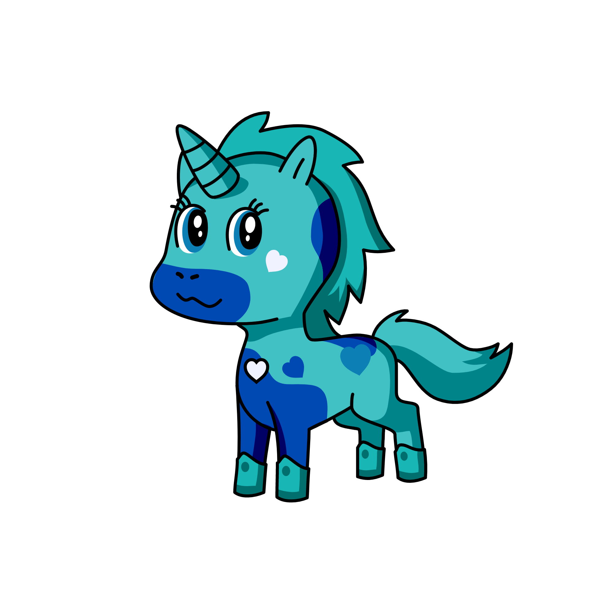 Emmy, the unicorn