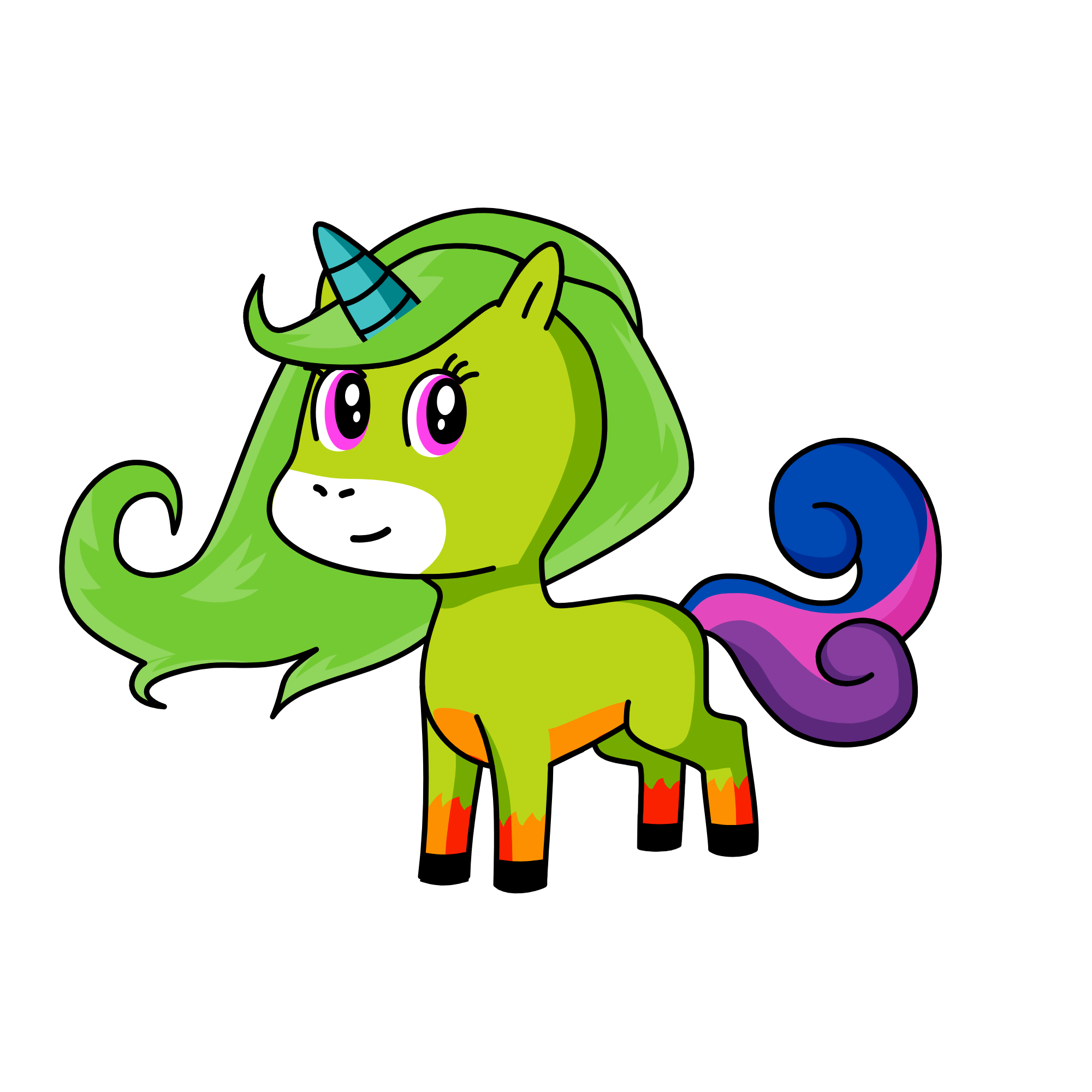 dh, the unicorn