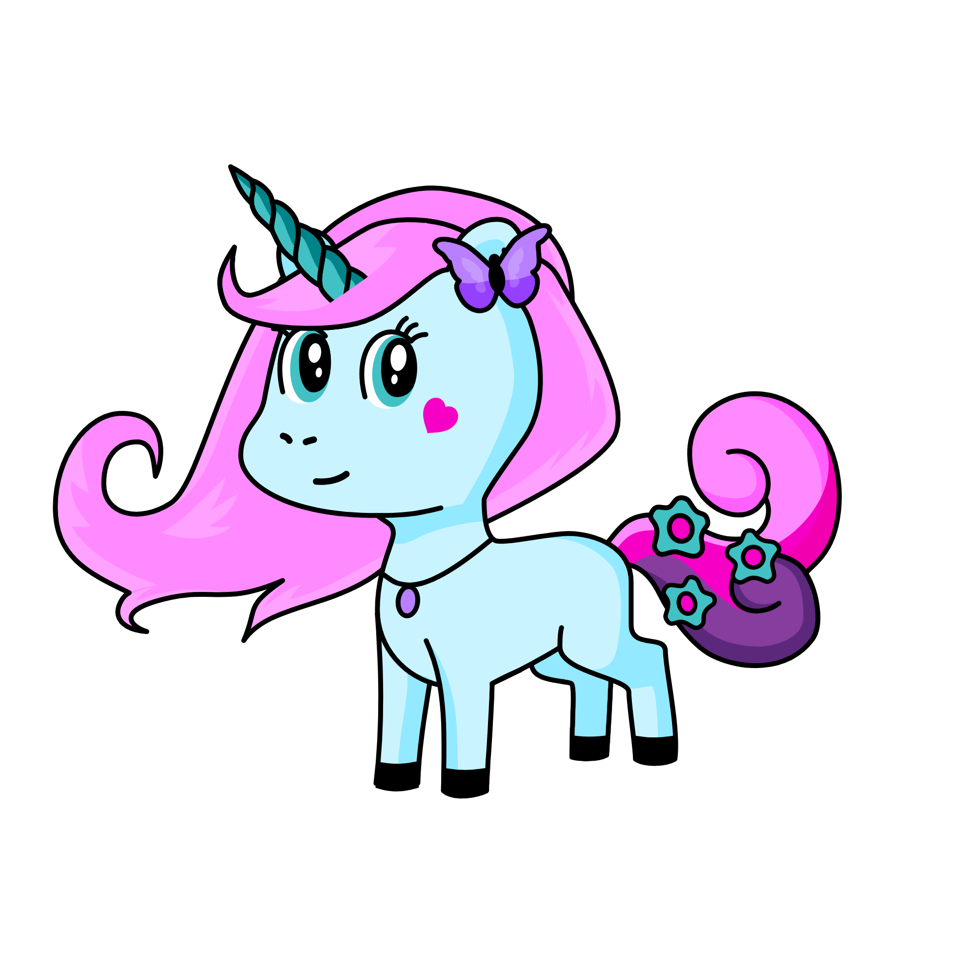 princess pearl, the unicorn