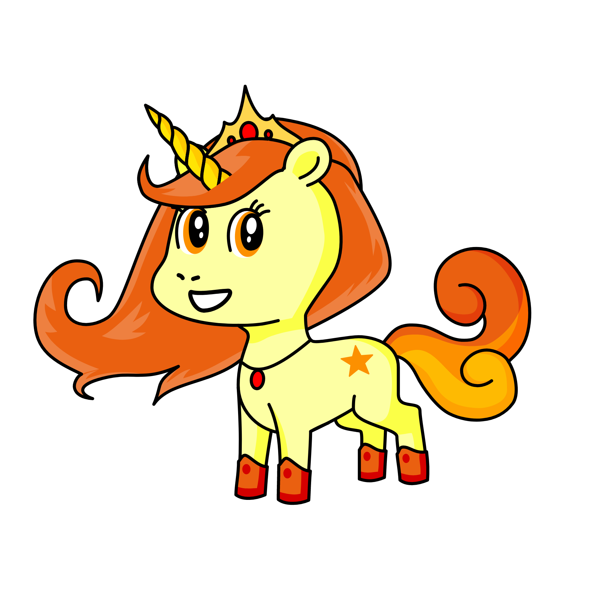 Sunny, the unicorn