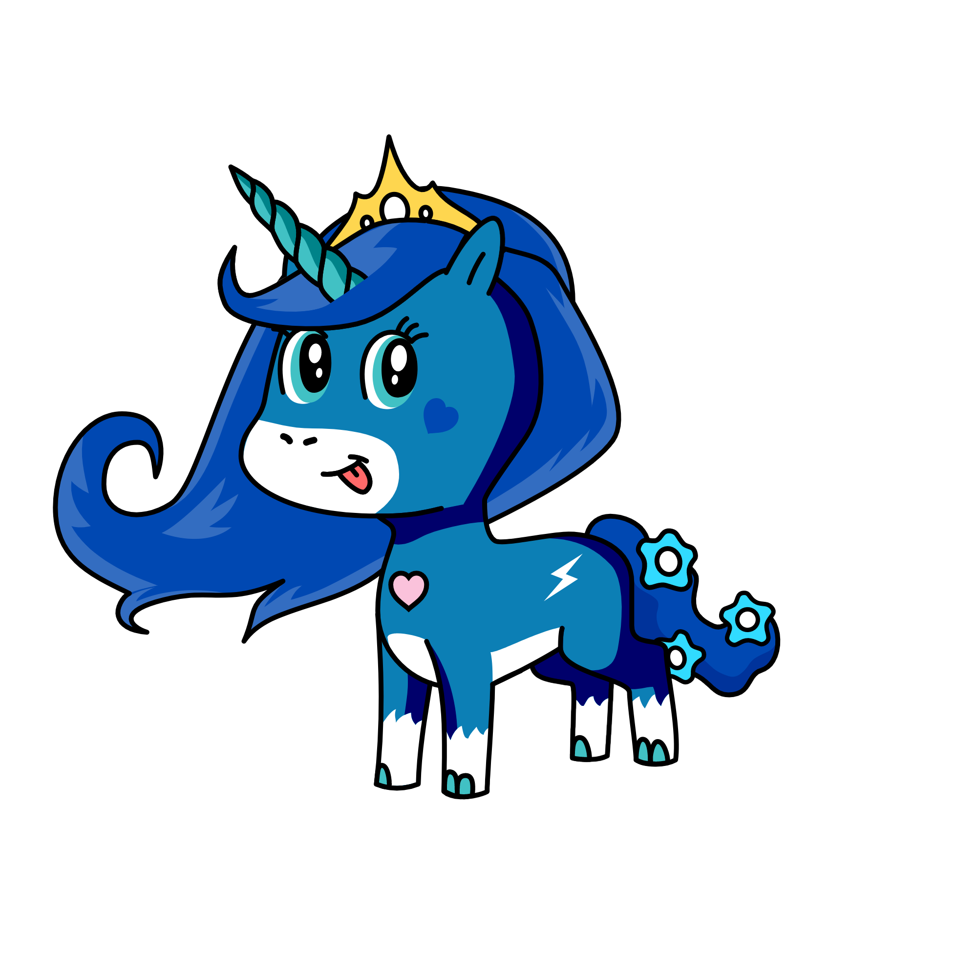 mia, the unicorn