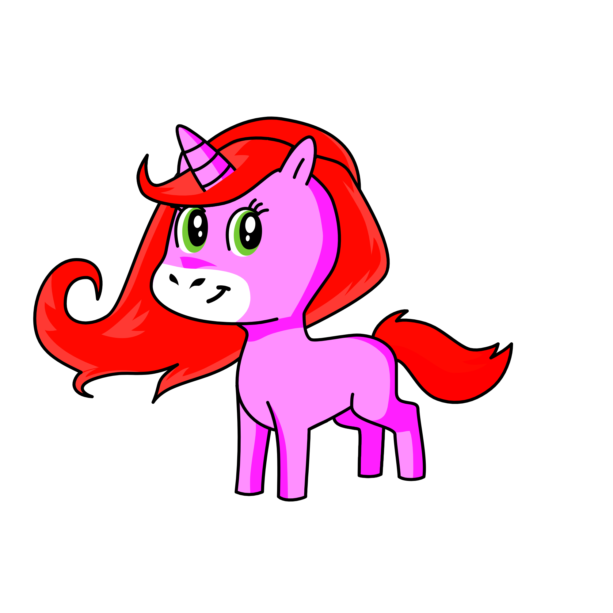 strawberry, the unicorn