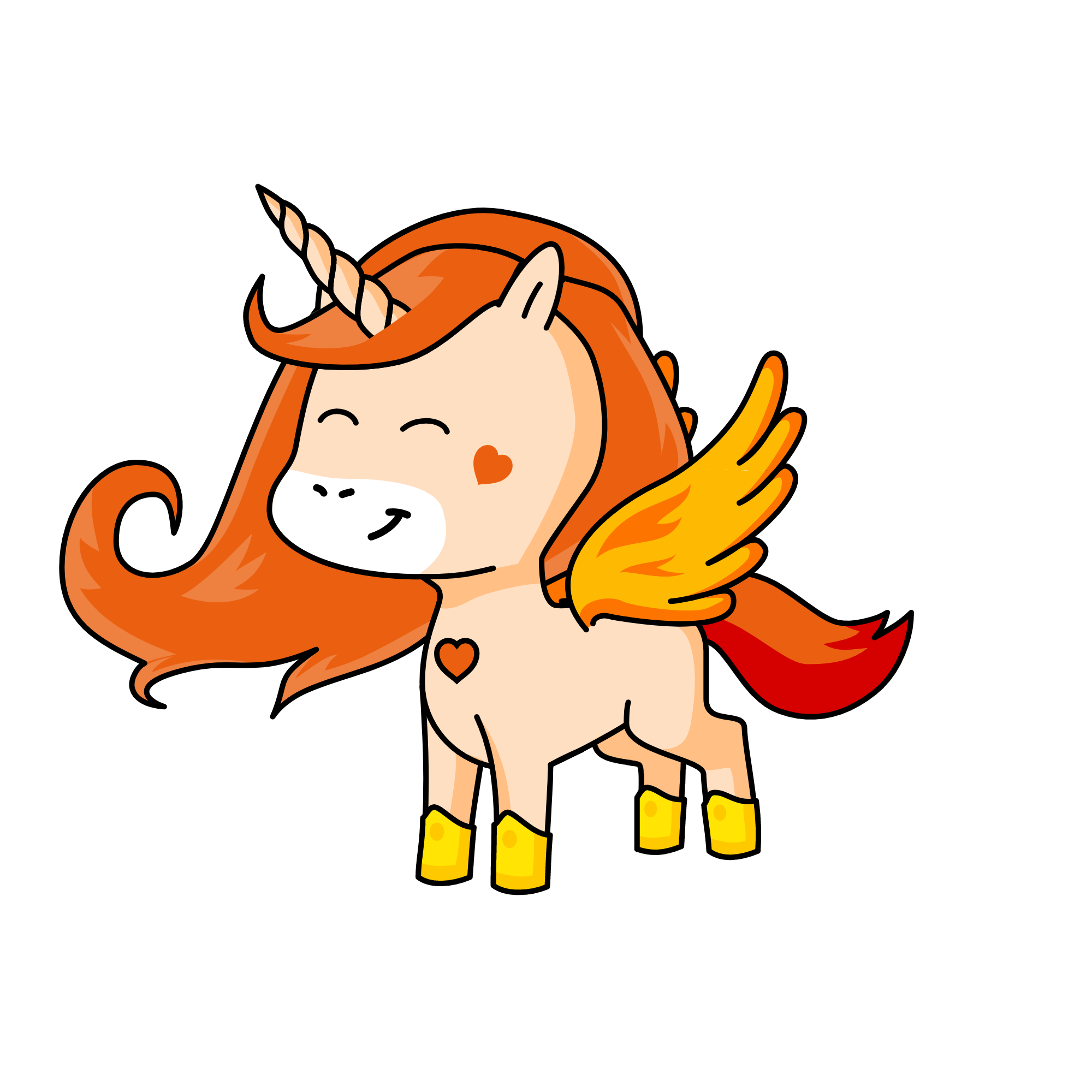 Rose, the unicorn