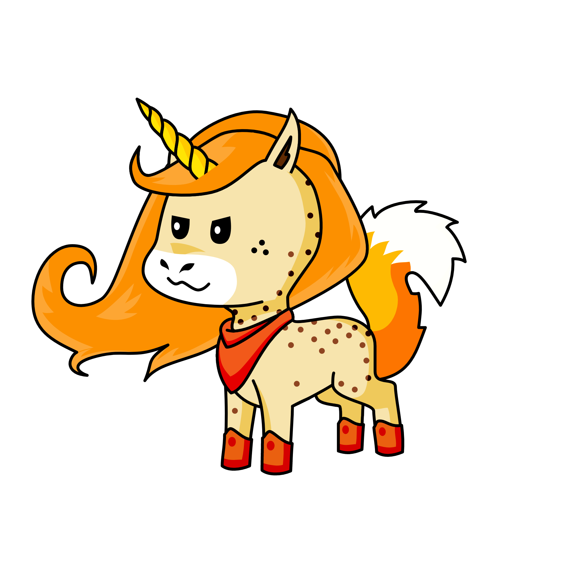 Trixy the Foxicorn, the unicorn