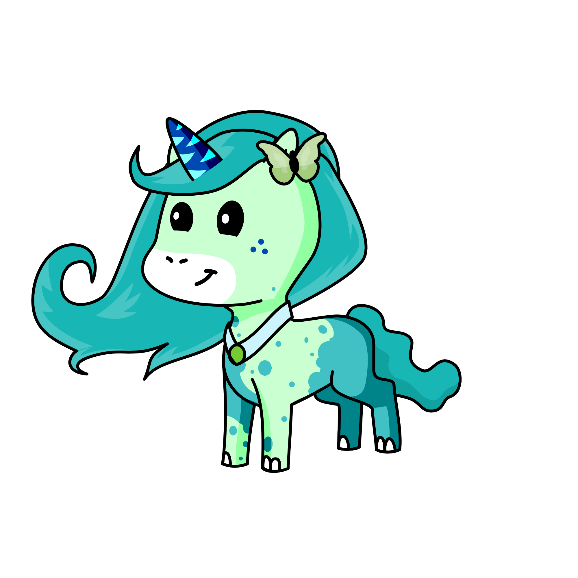 Coral , the unicorn