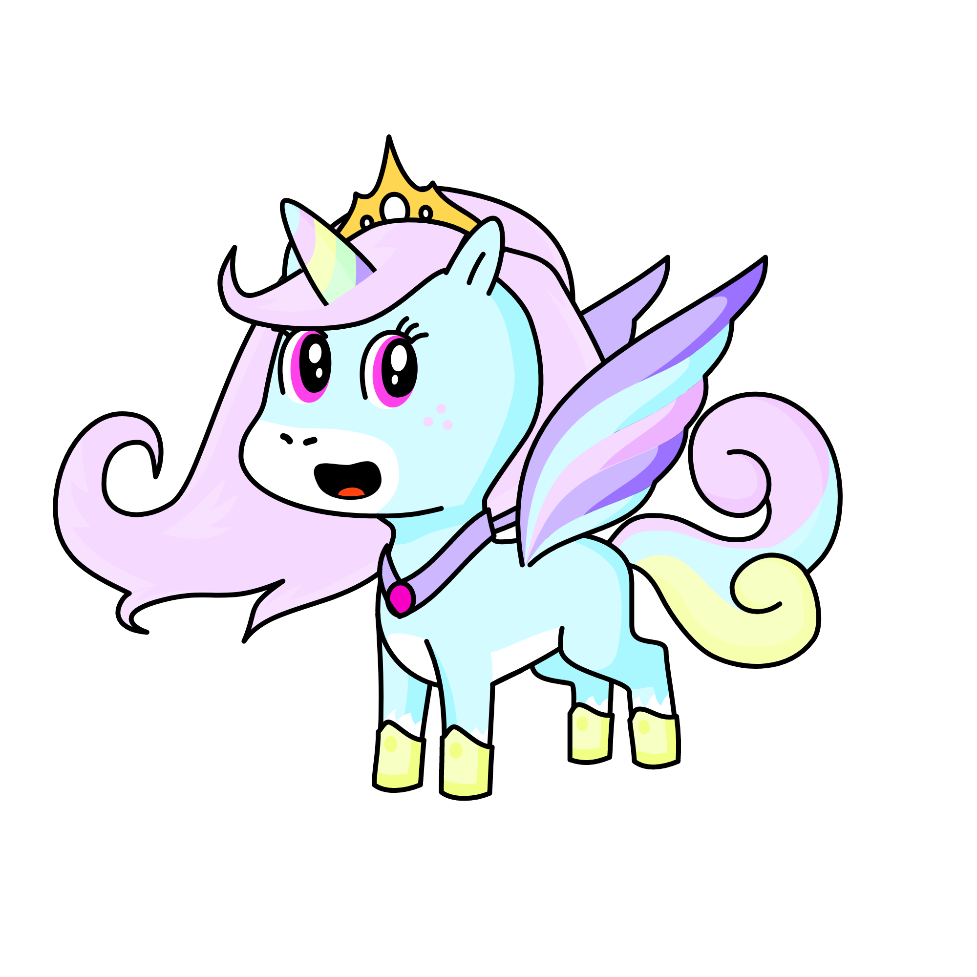 ☁Shimmer, Princess of the sky☁, the unicorn