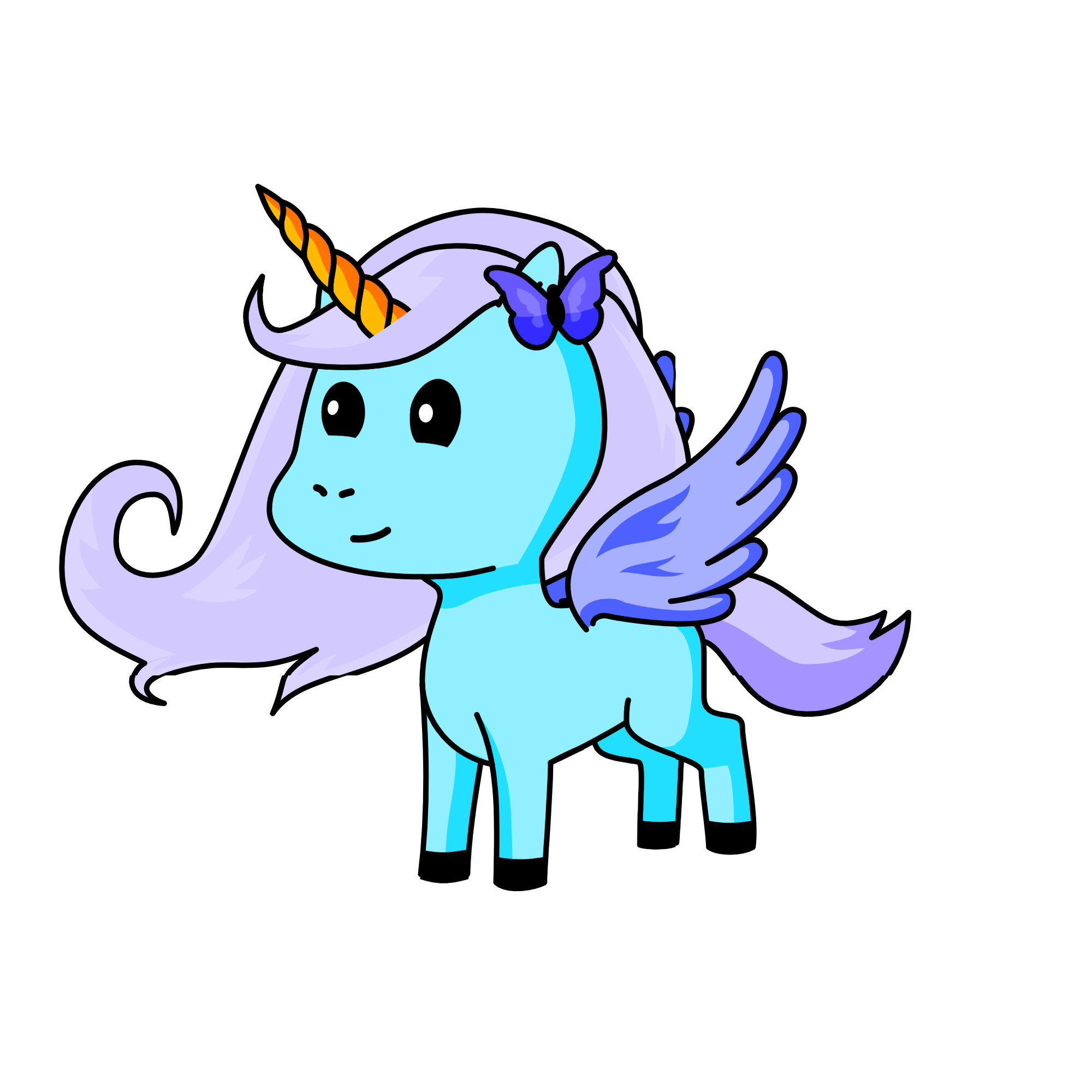 Snow White, the unicorn