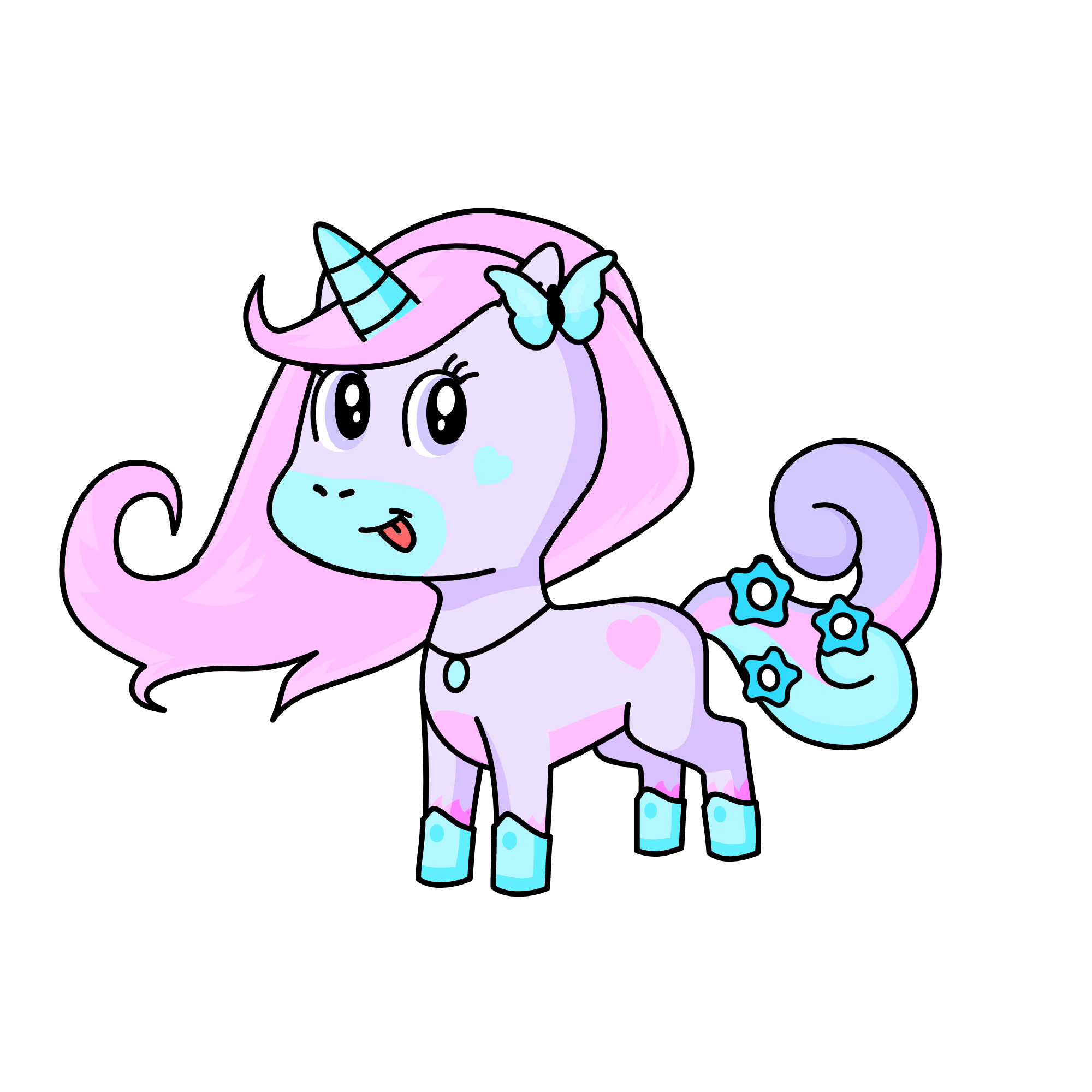 Flora, the unicorn