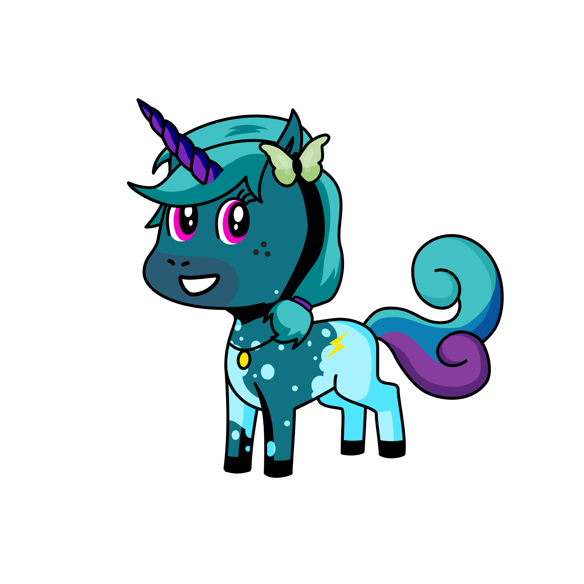 Stormy, the unicorn