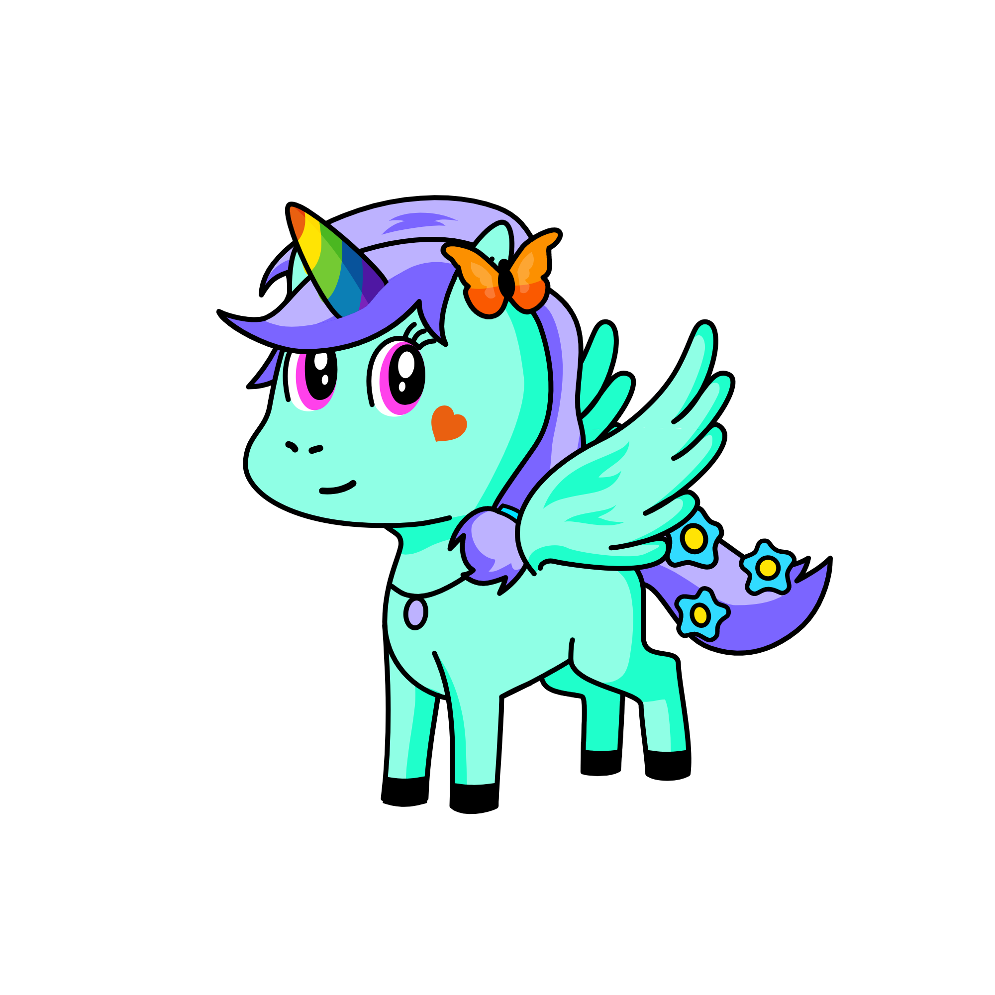 honny bonny, the unicorn