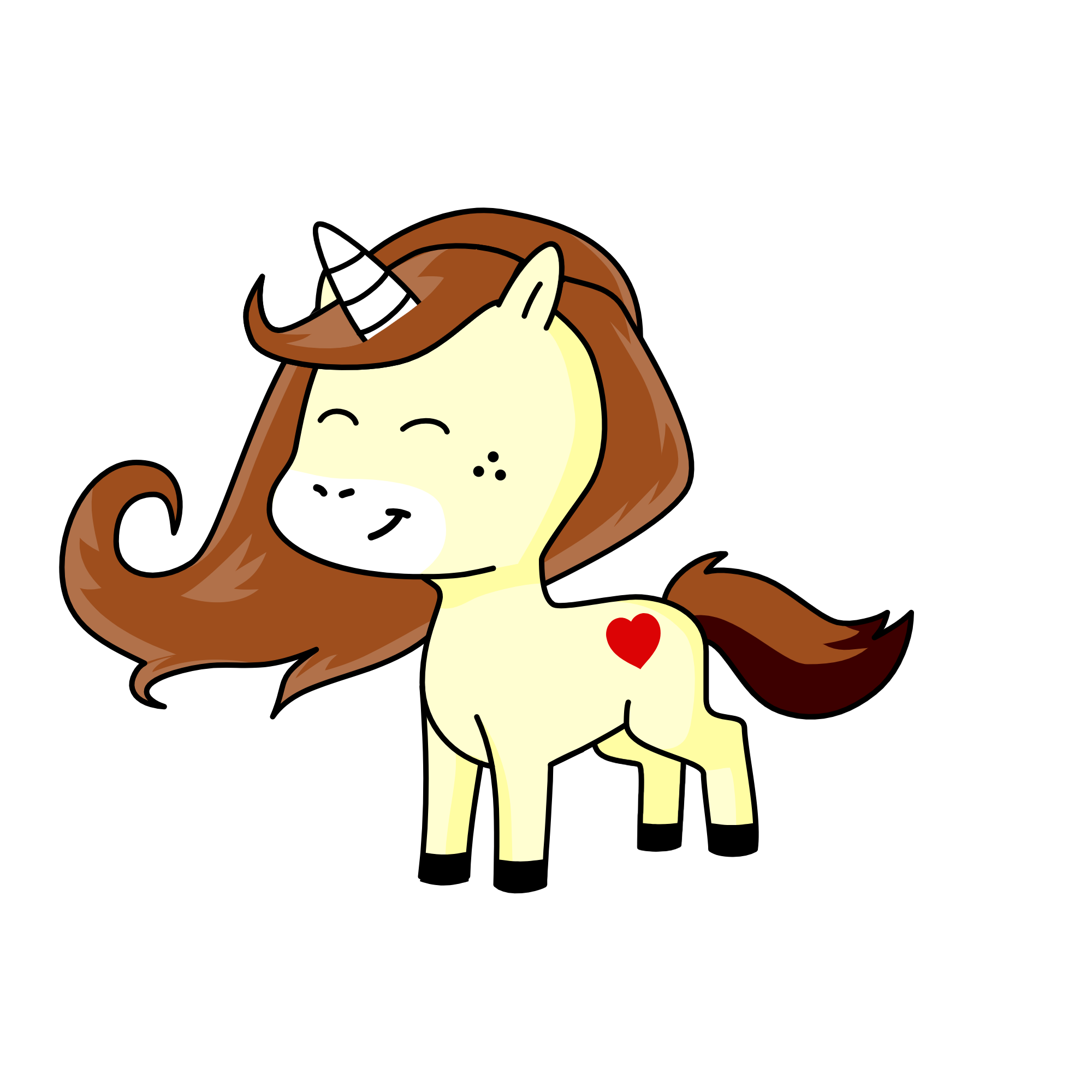 Dasiy, the unicorn