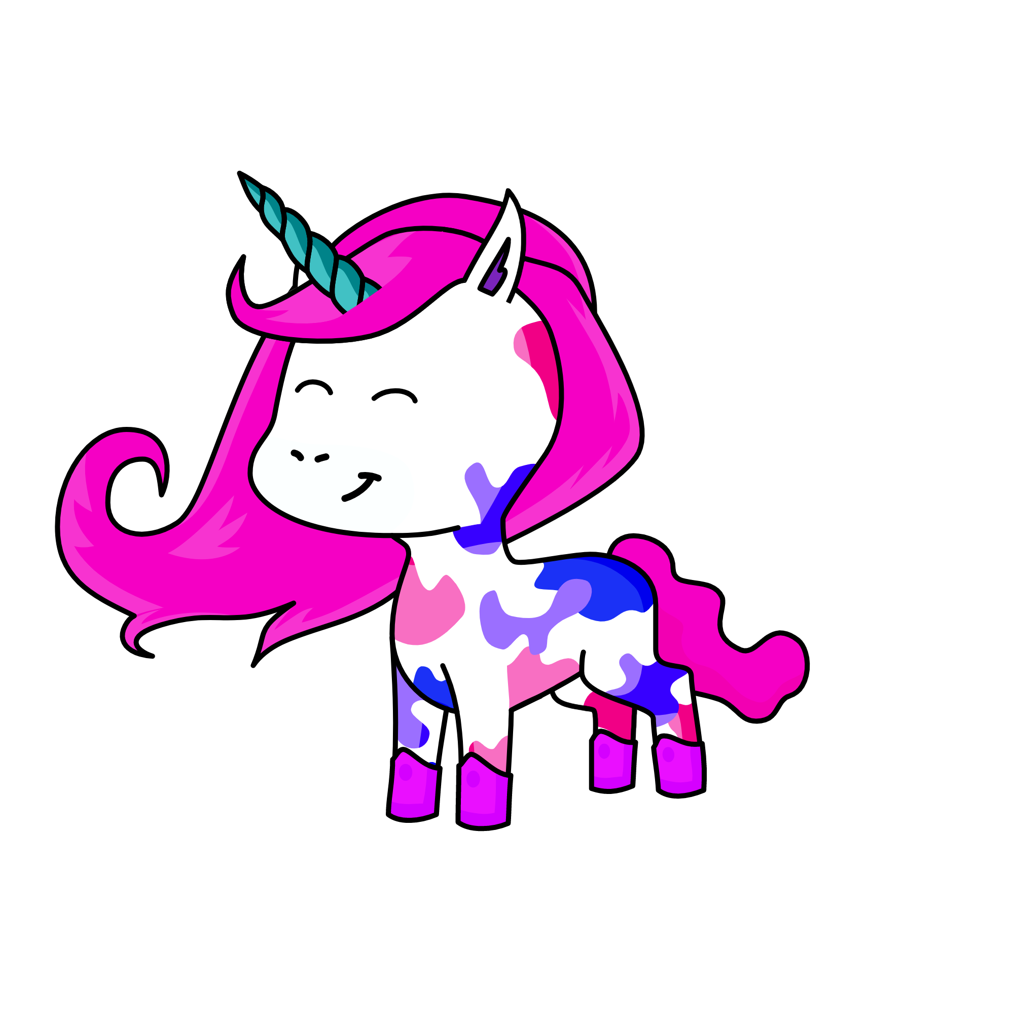 Sunny, the unicorn