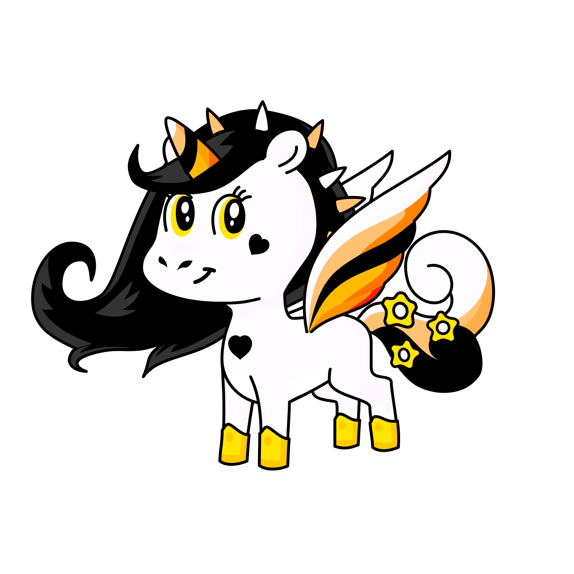 swift wind💨, the unicorn