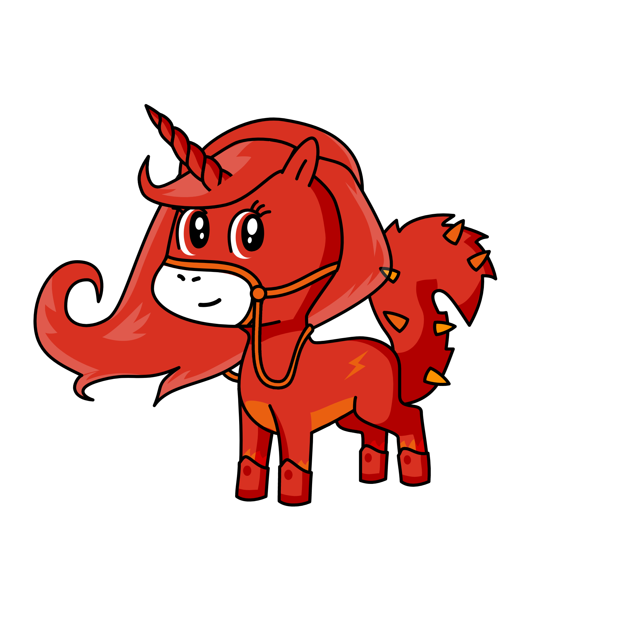 LavaCorn, the unicorn