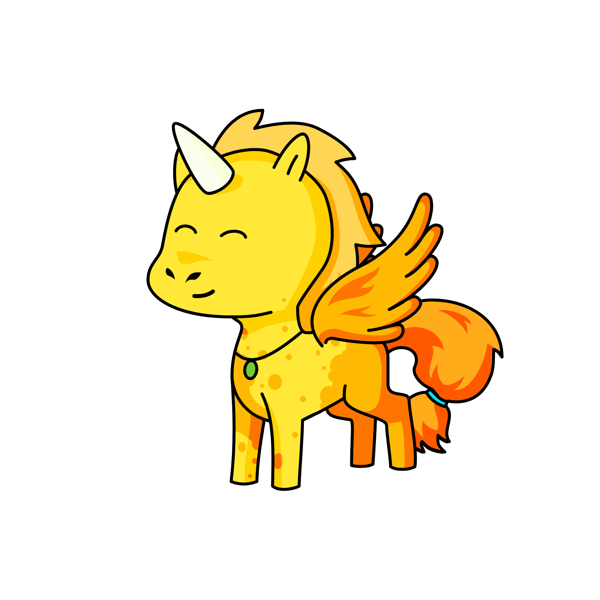 Sunny, the unicorn