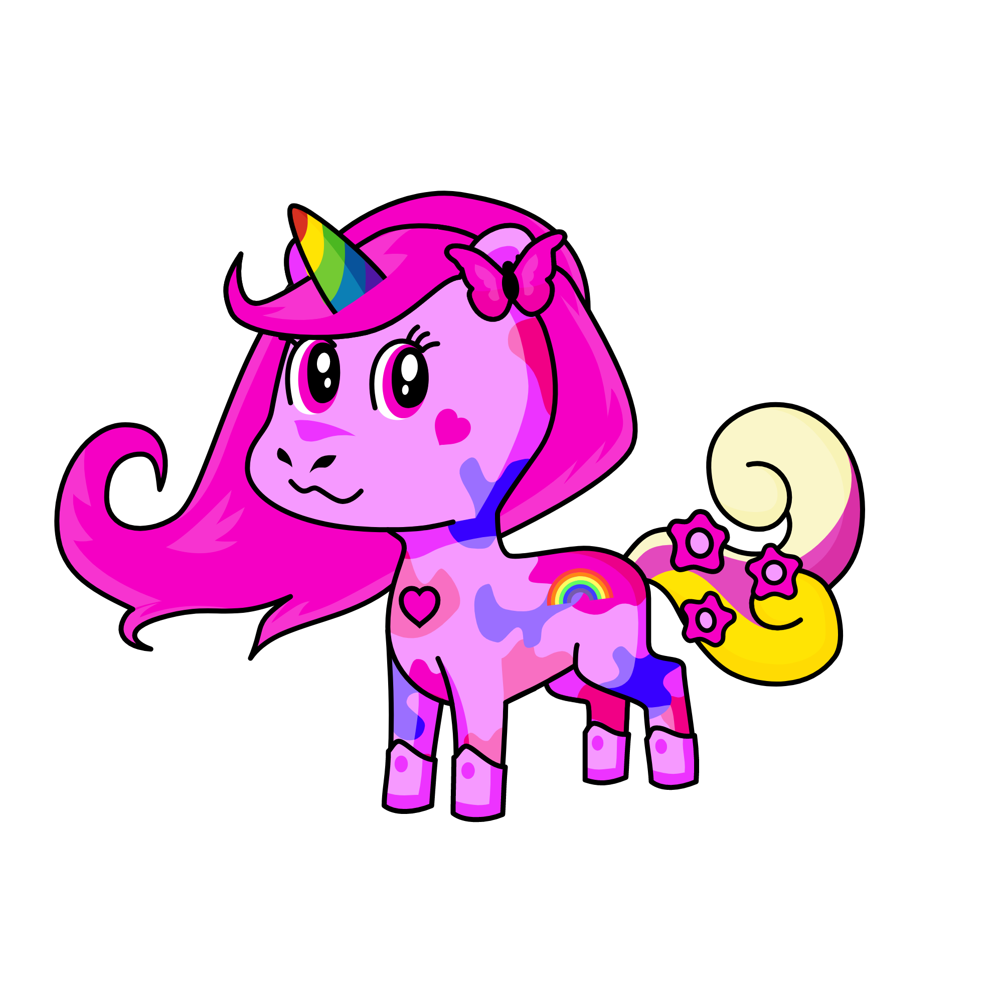 bella, the unicorn