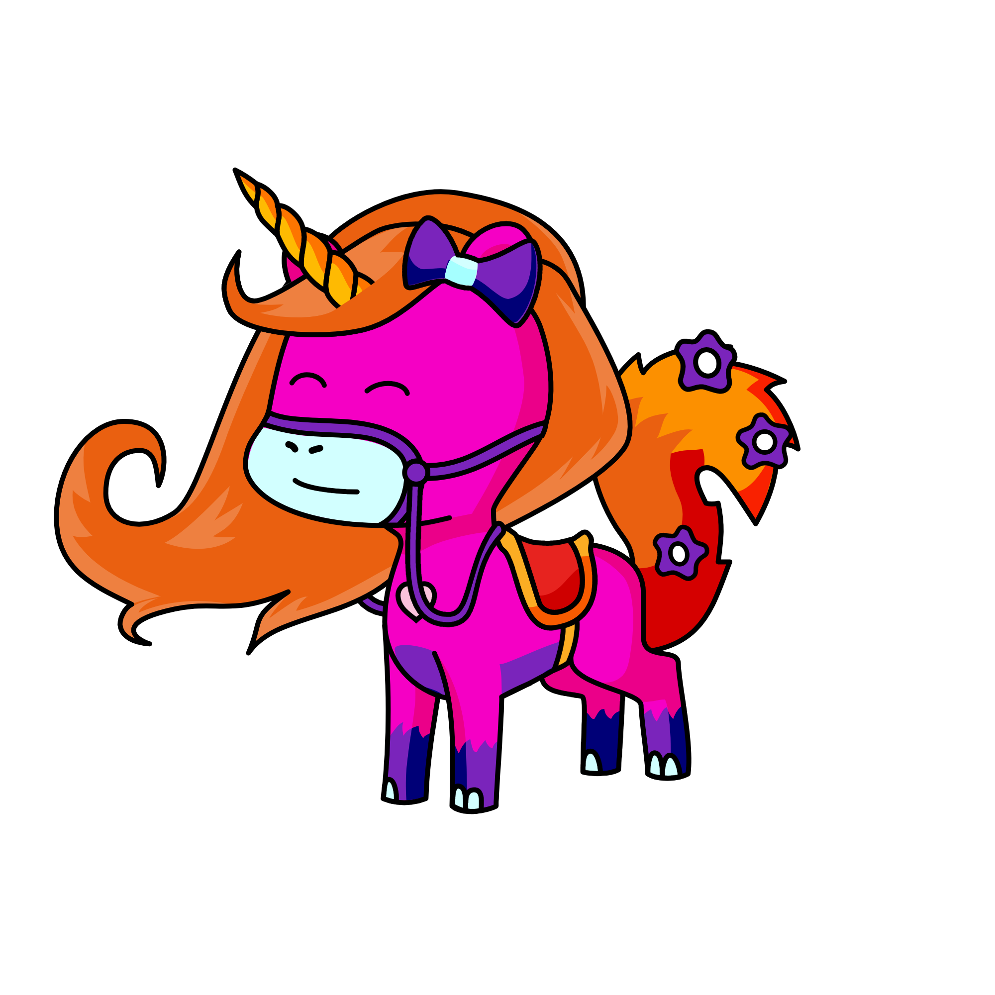 Angela, the unicorn