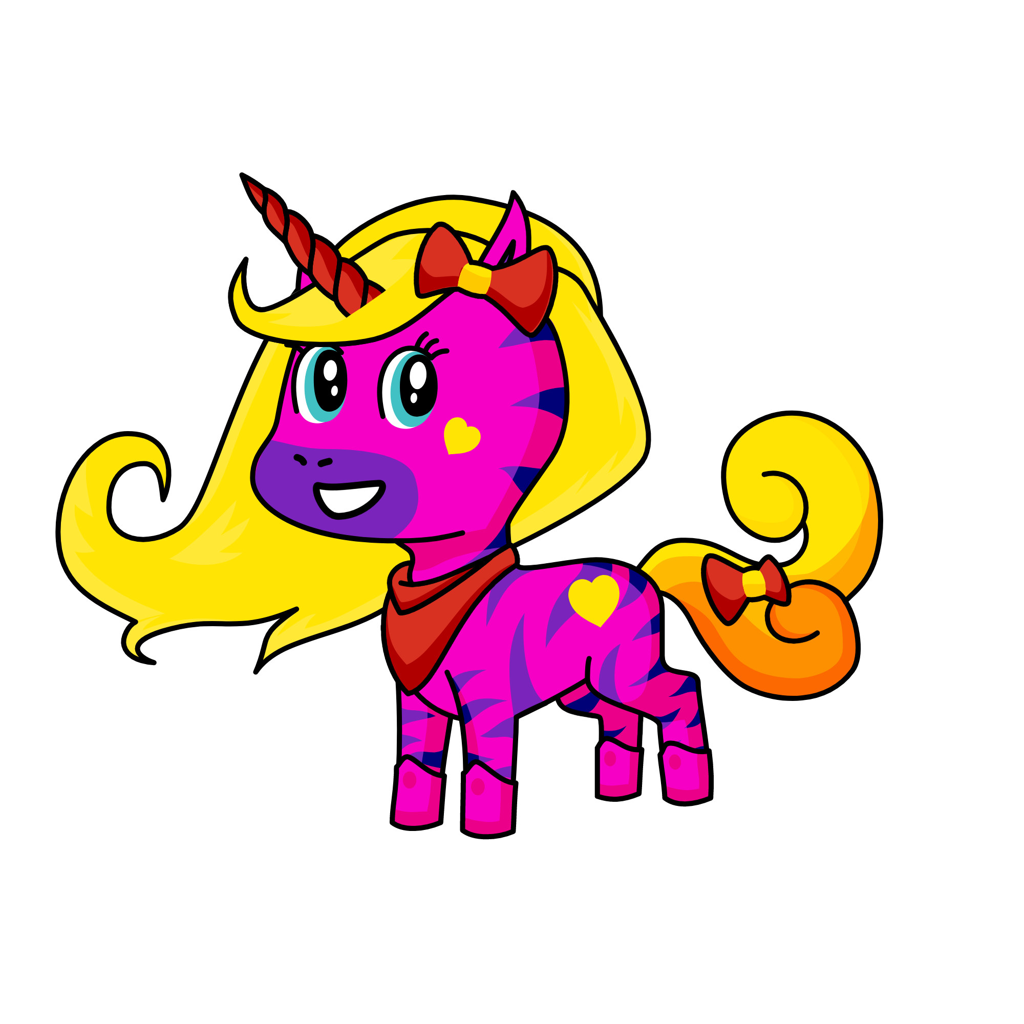 Unique Heart :) :) :) Me If I Was A Unicorn, the unicorn