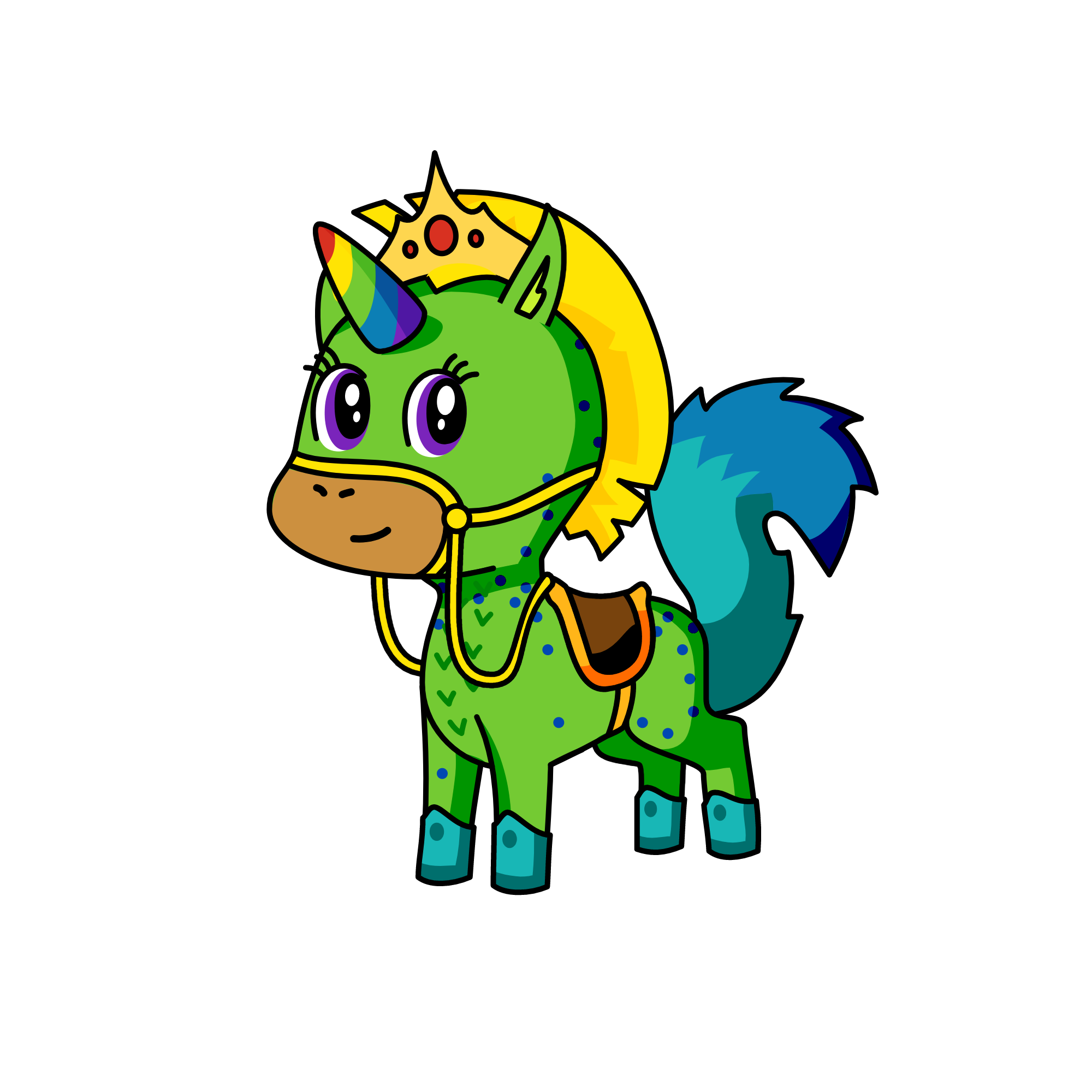 Gabbie, the unicorn