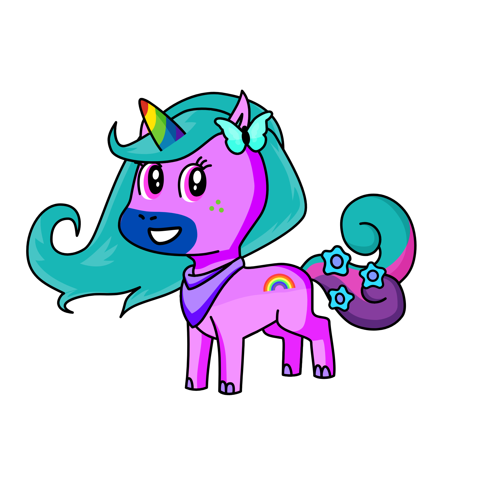 riley, the unicorn