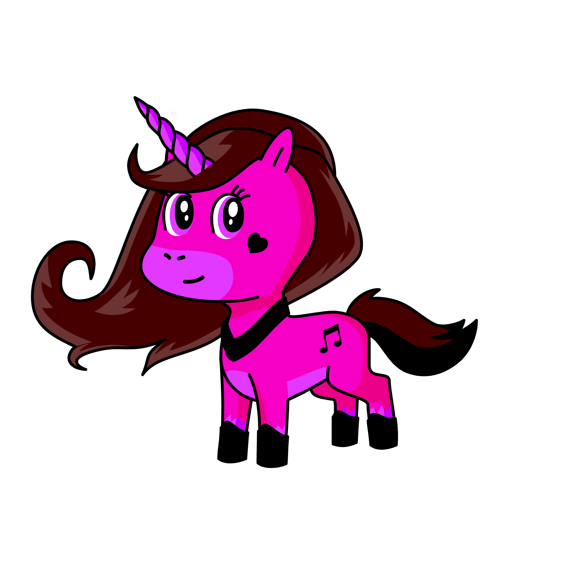 Black Pink, the unicorn