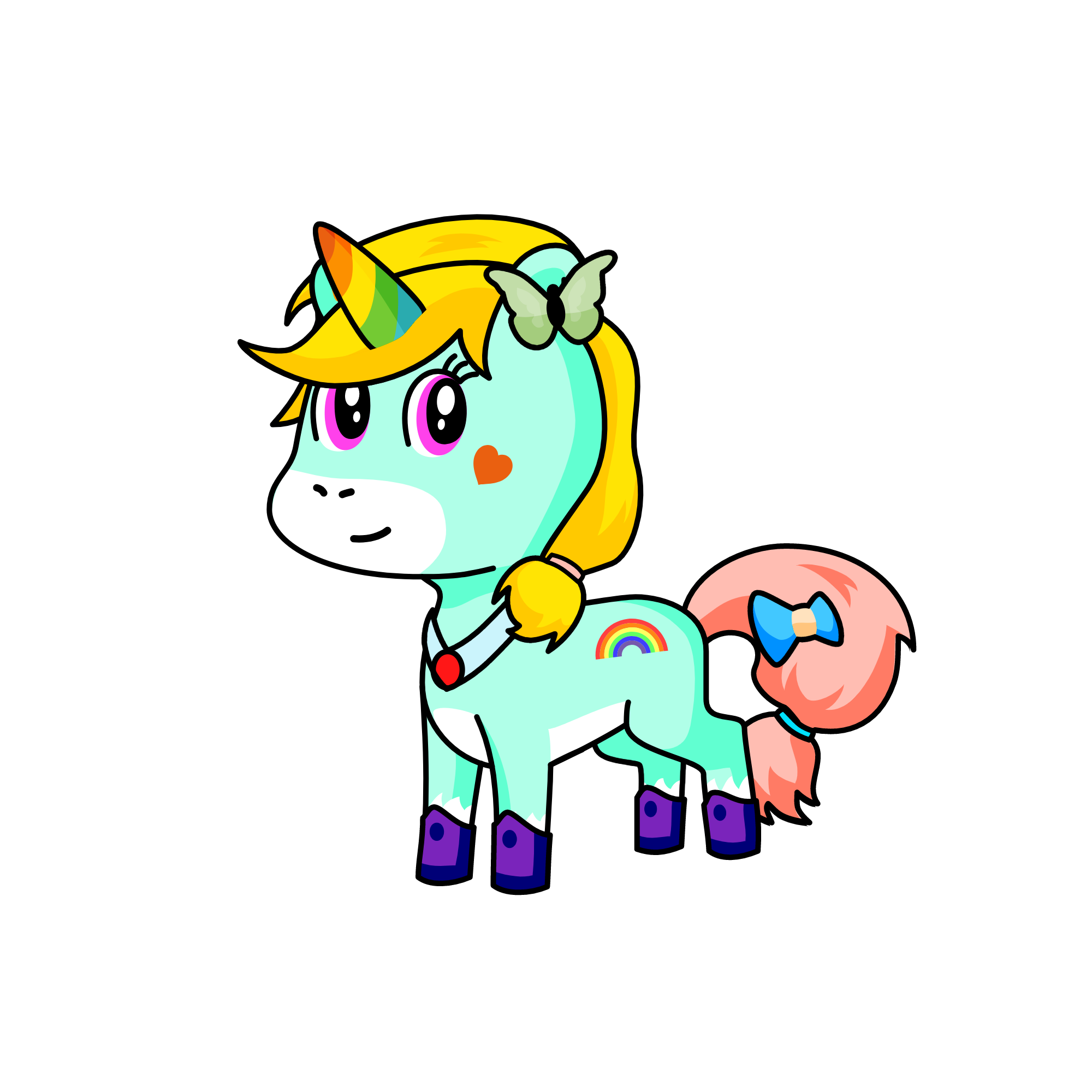 Sprinkels, the unicorn