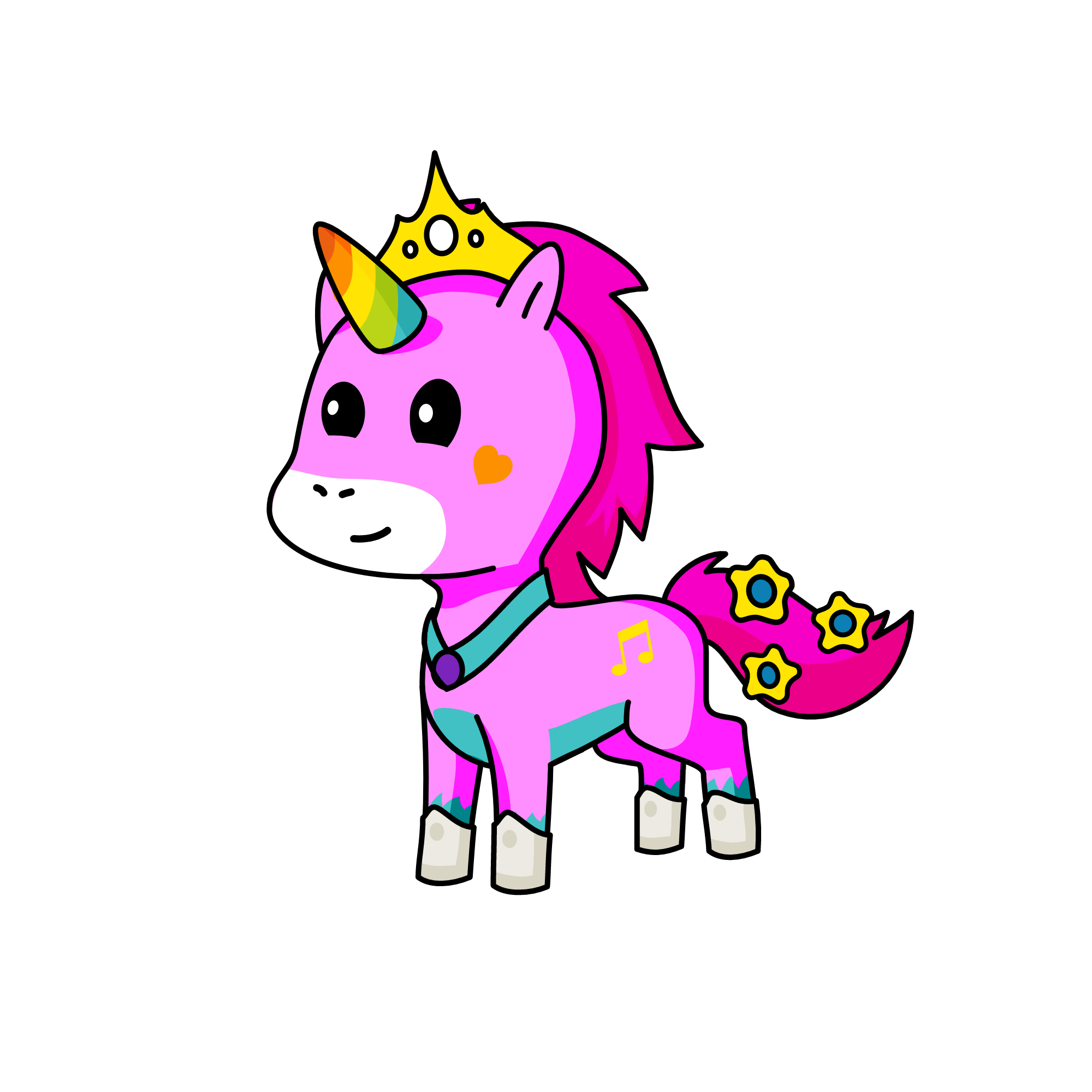 MusicRoc, the unicorn