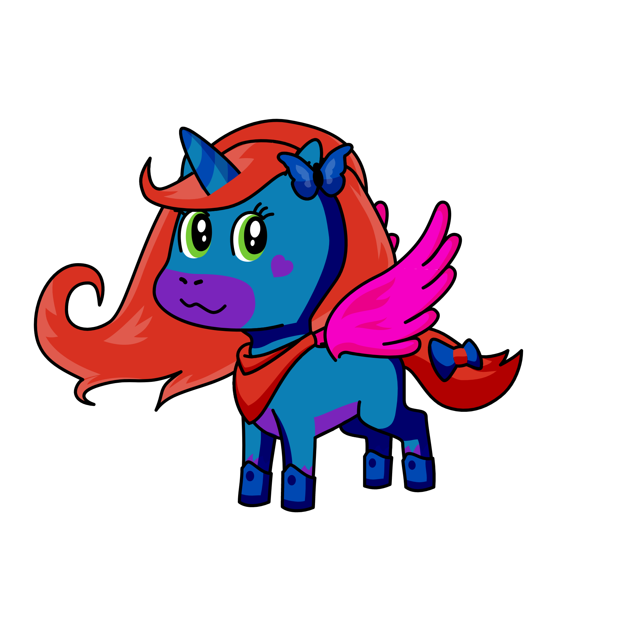 I Want A Unicorn On My 7th Birthday , the unicorn