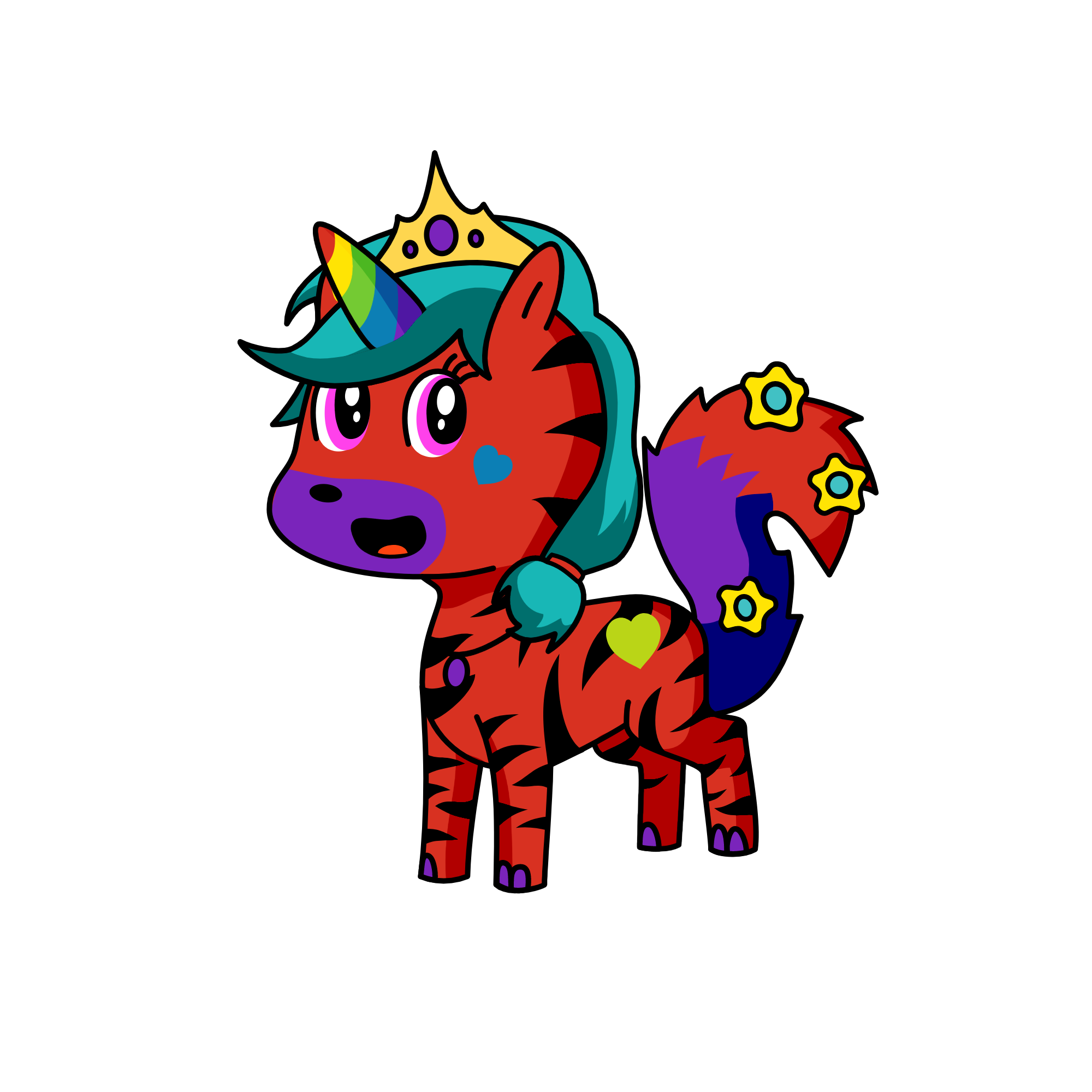 TIANA, the unicorn