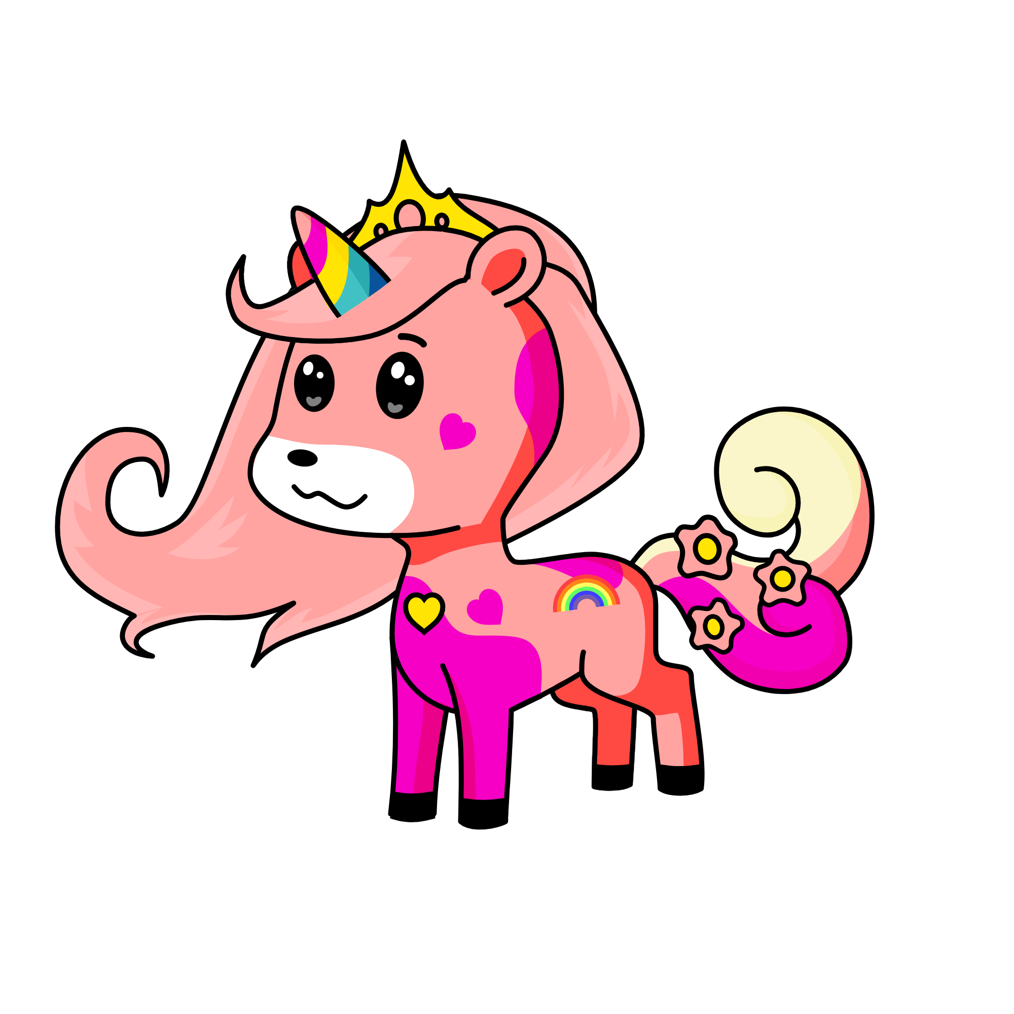 Poppy, the unicorn