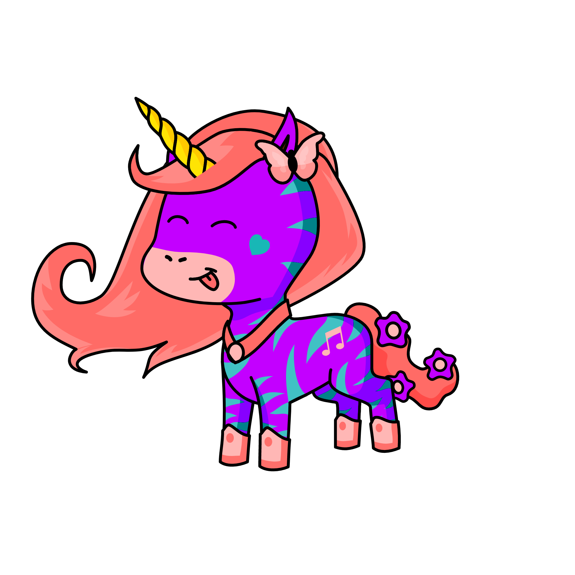 Sparkle, the unicorn