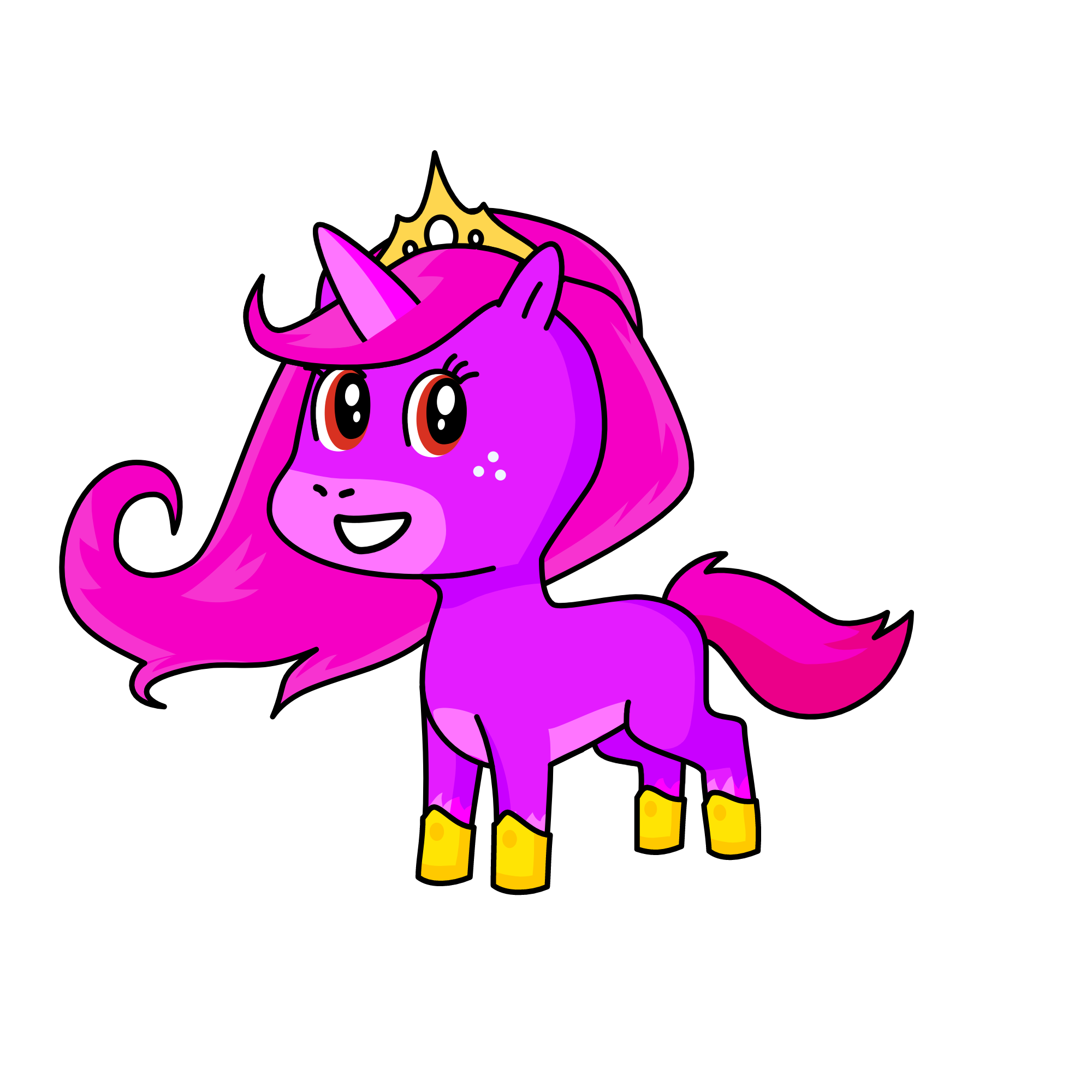 Princess Lilly, the unicorn