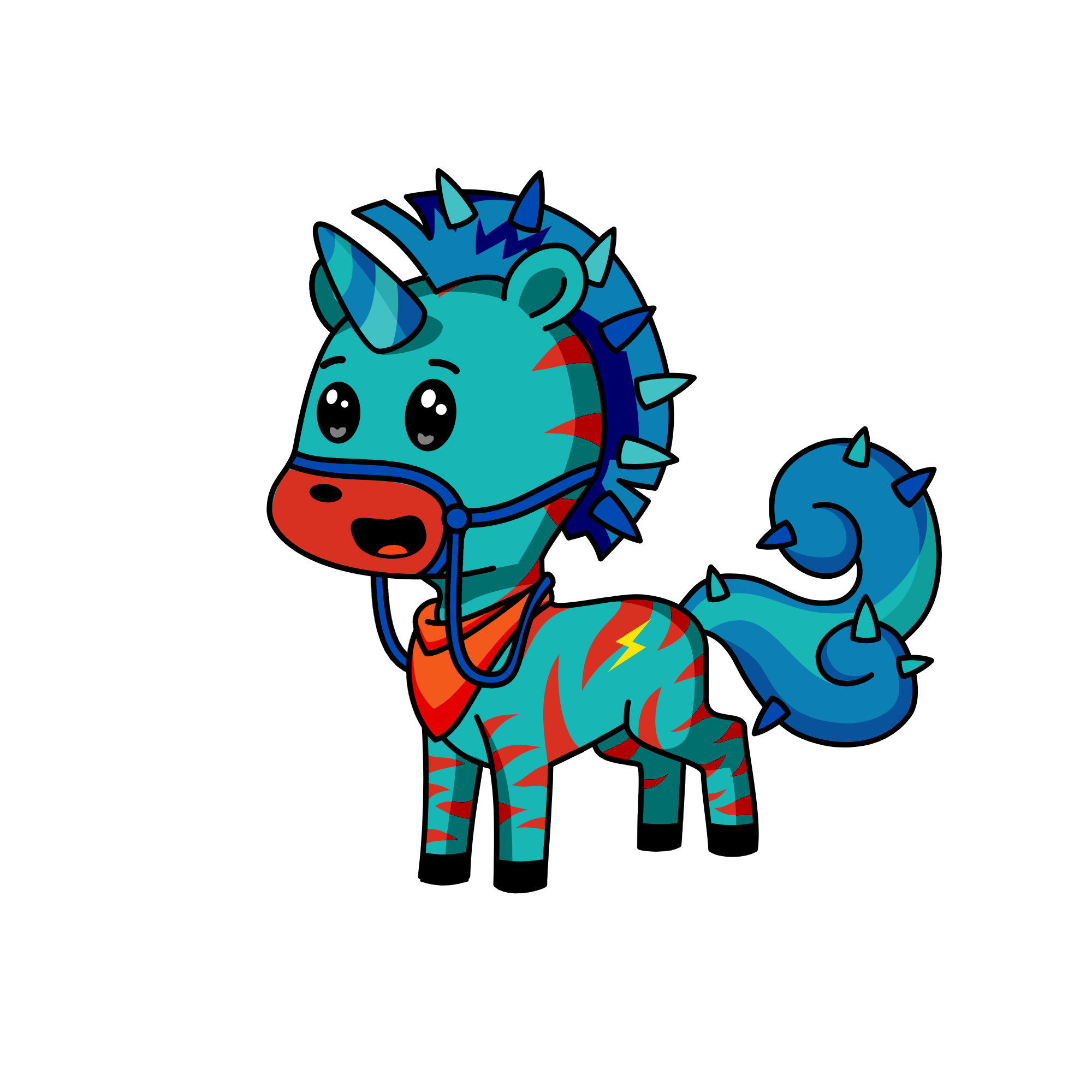 Lightning, the unicorn