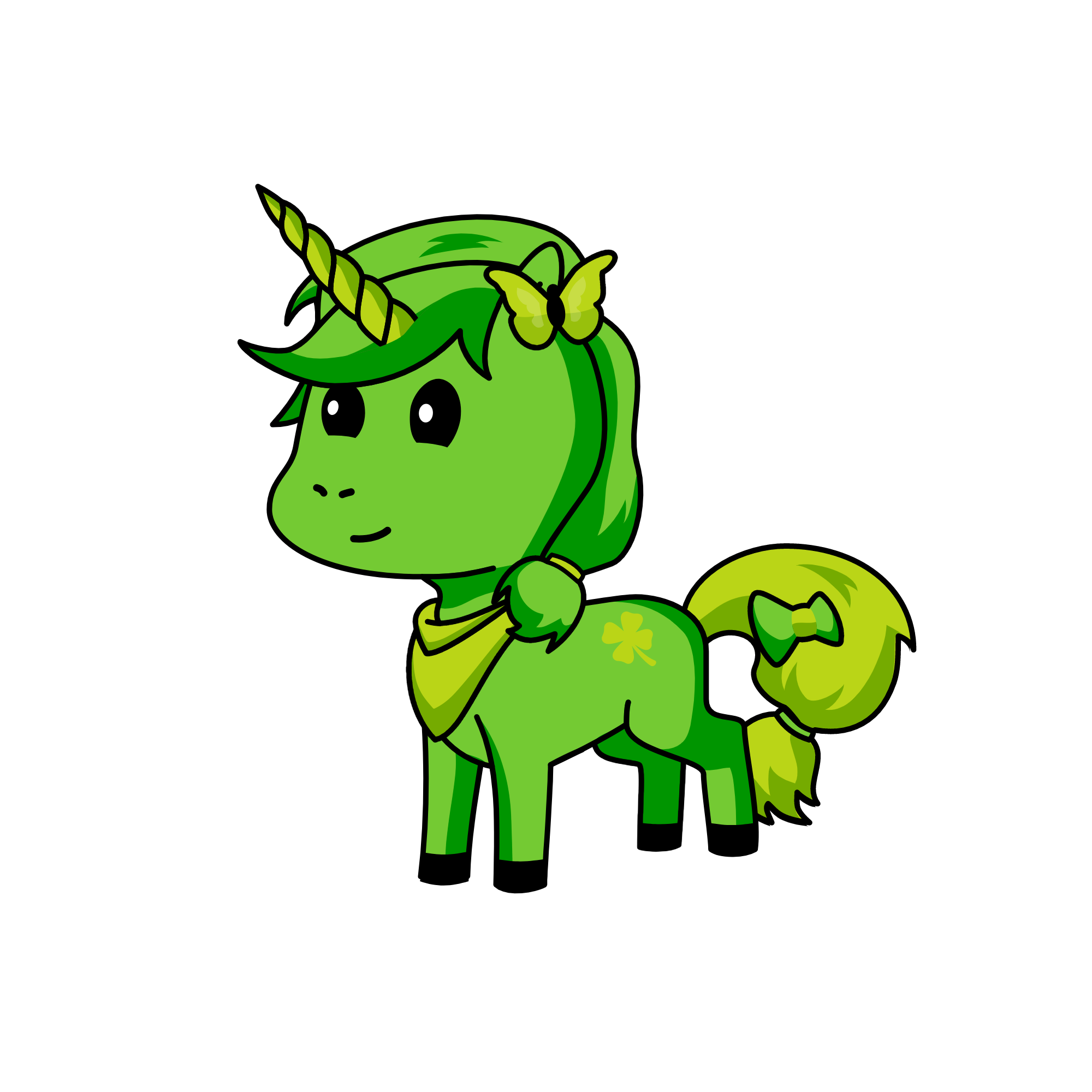 Evergreen, the unicorn