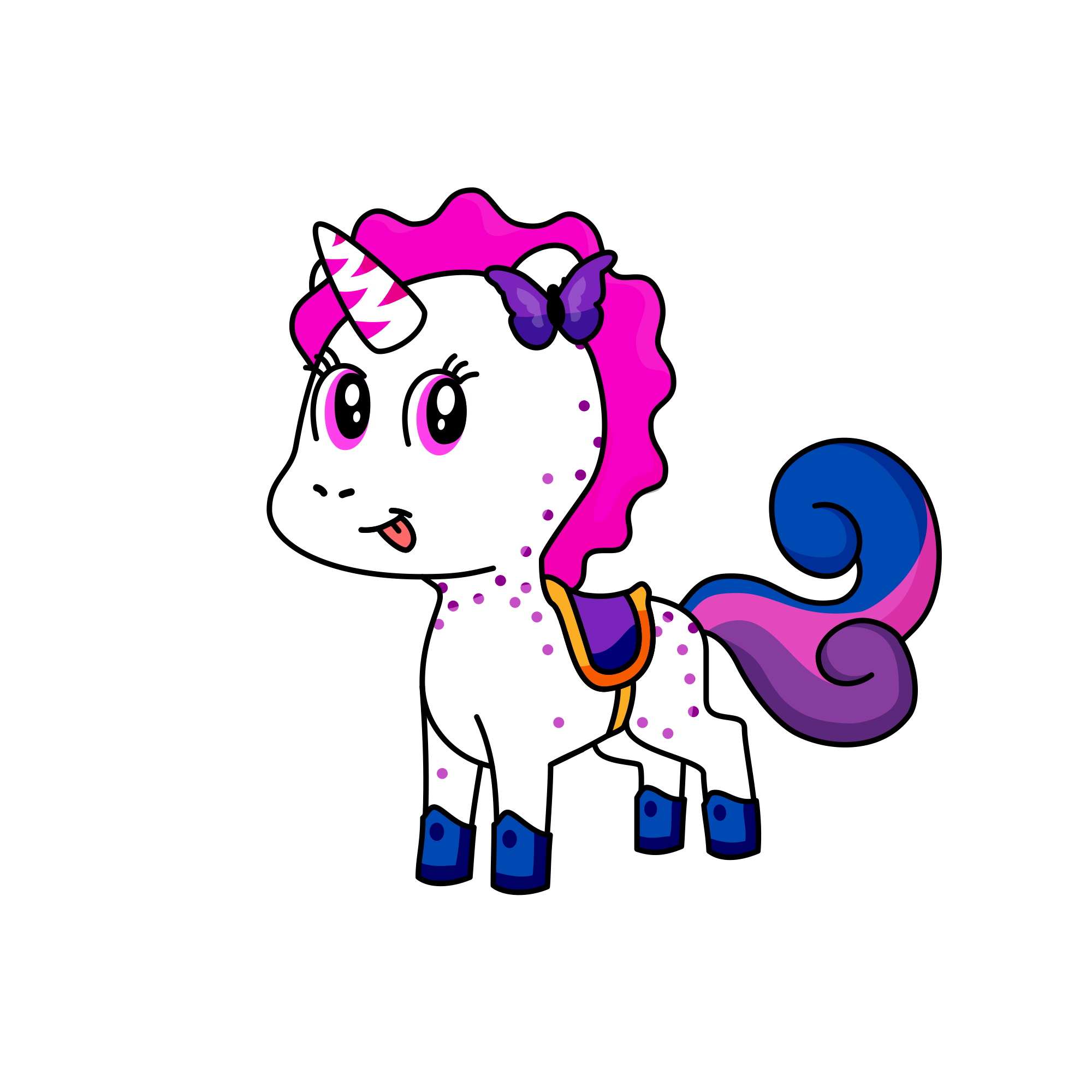 Sparkle, the unicorn