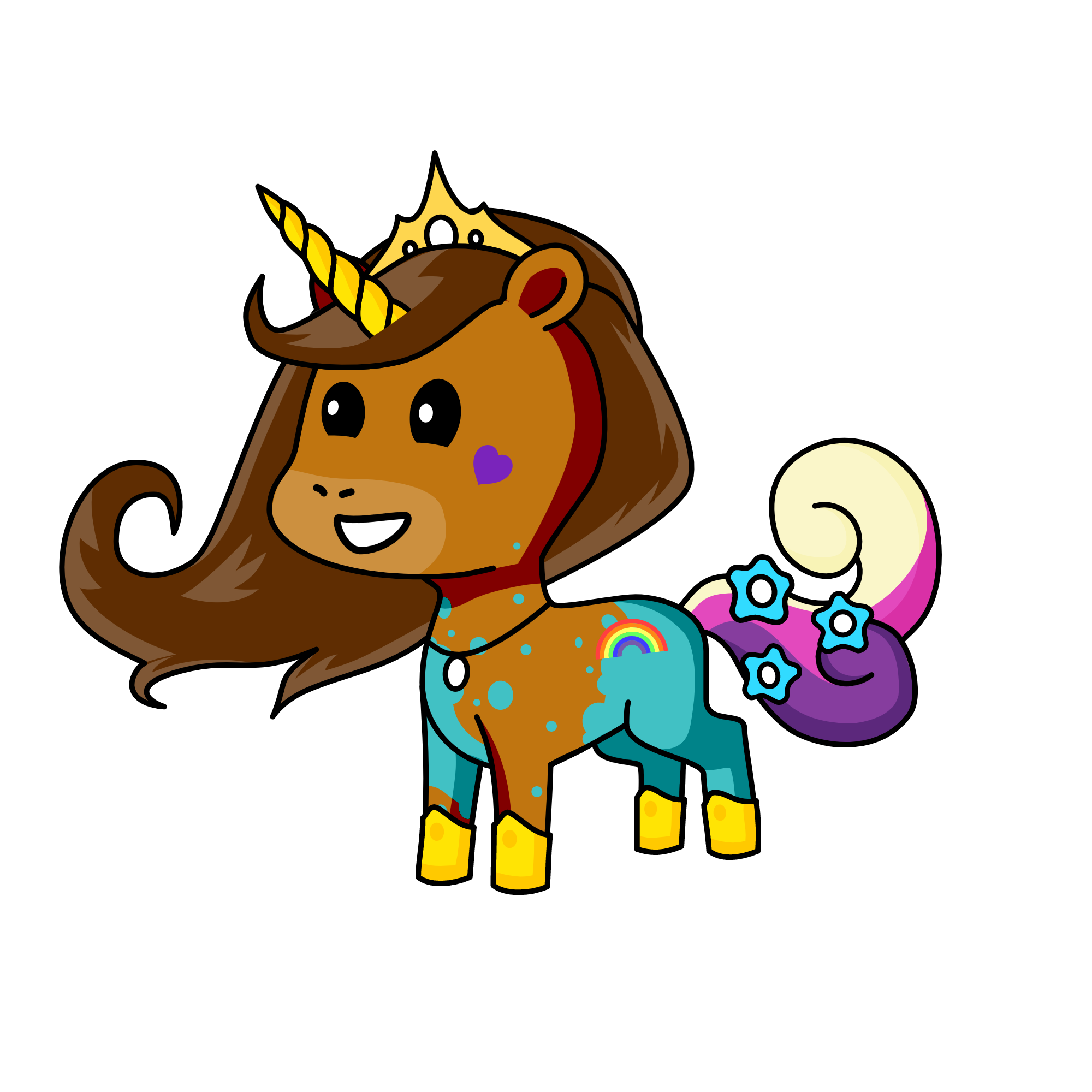Celestia, the unicorn