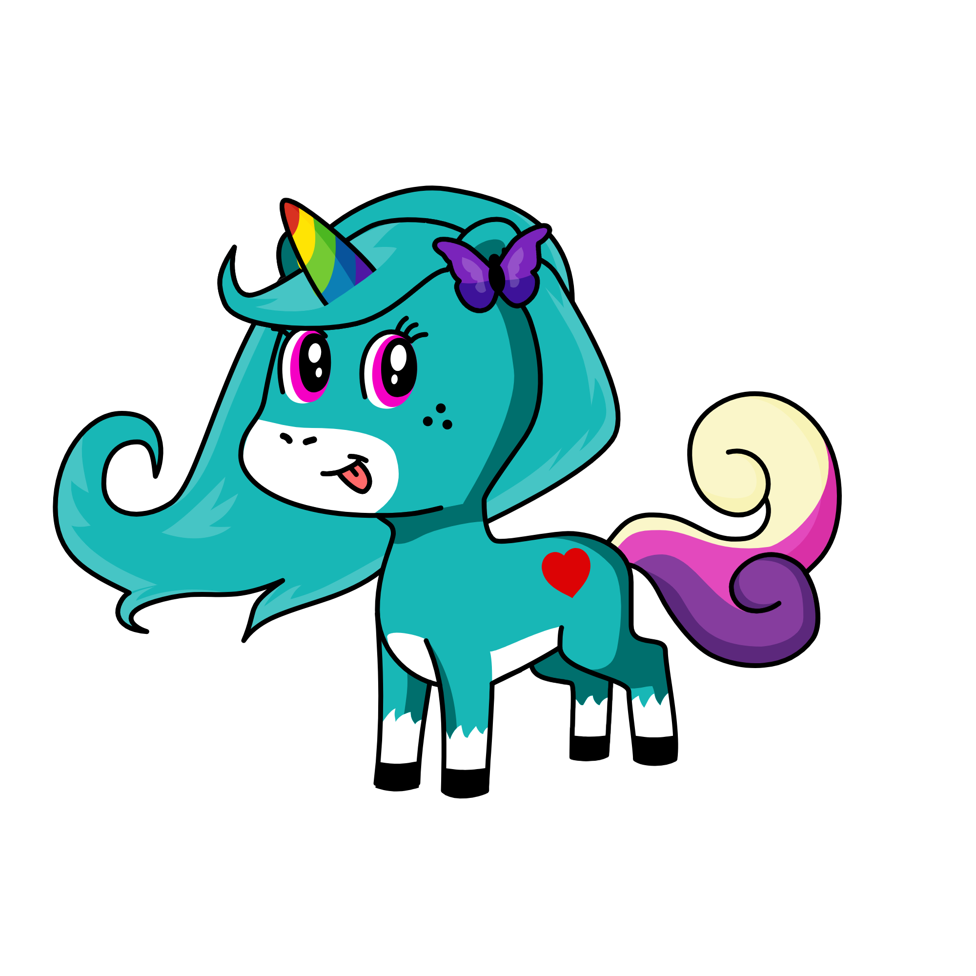 BUNNYFLY, the unicorn