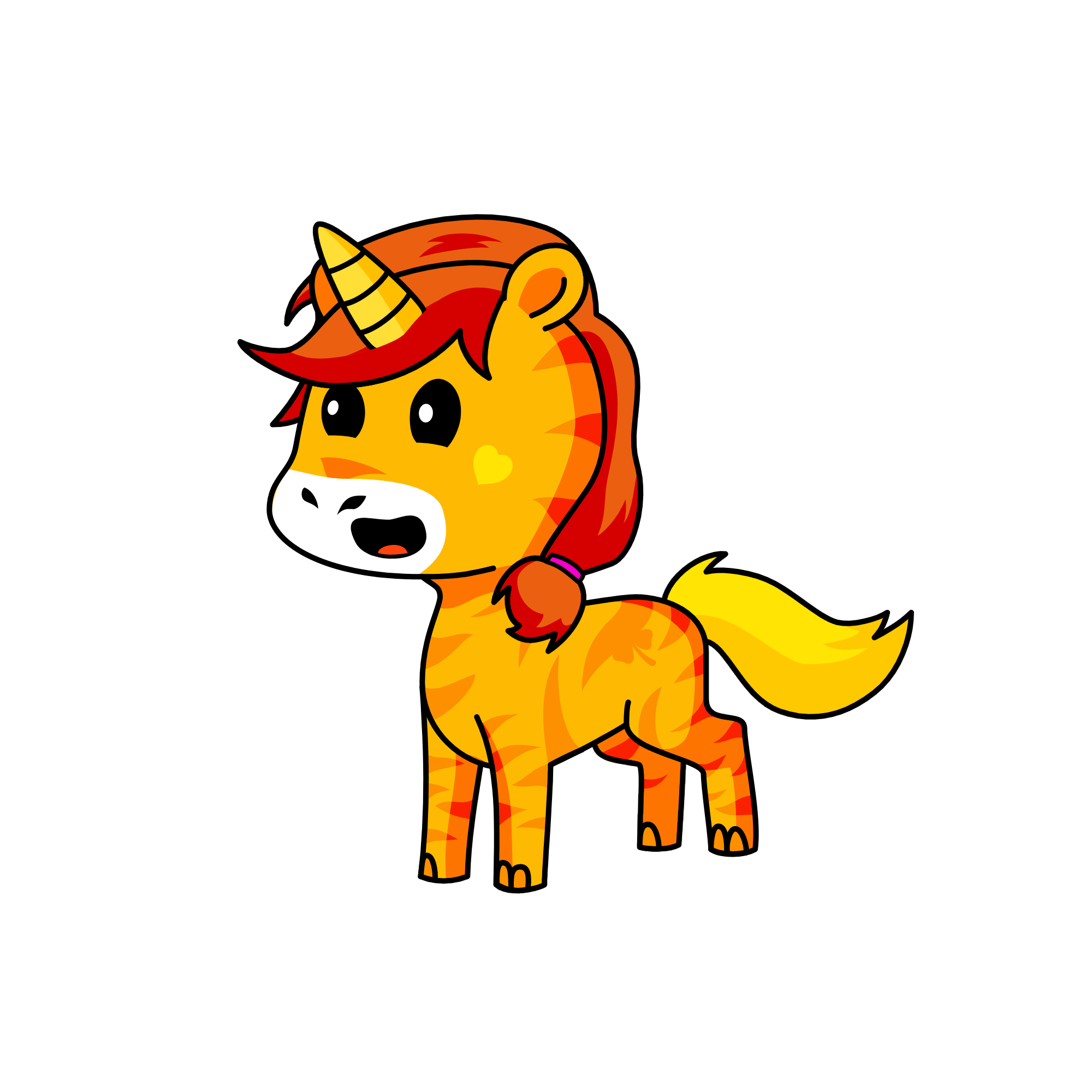 Tiger, the unicorn