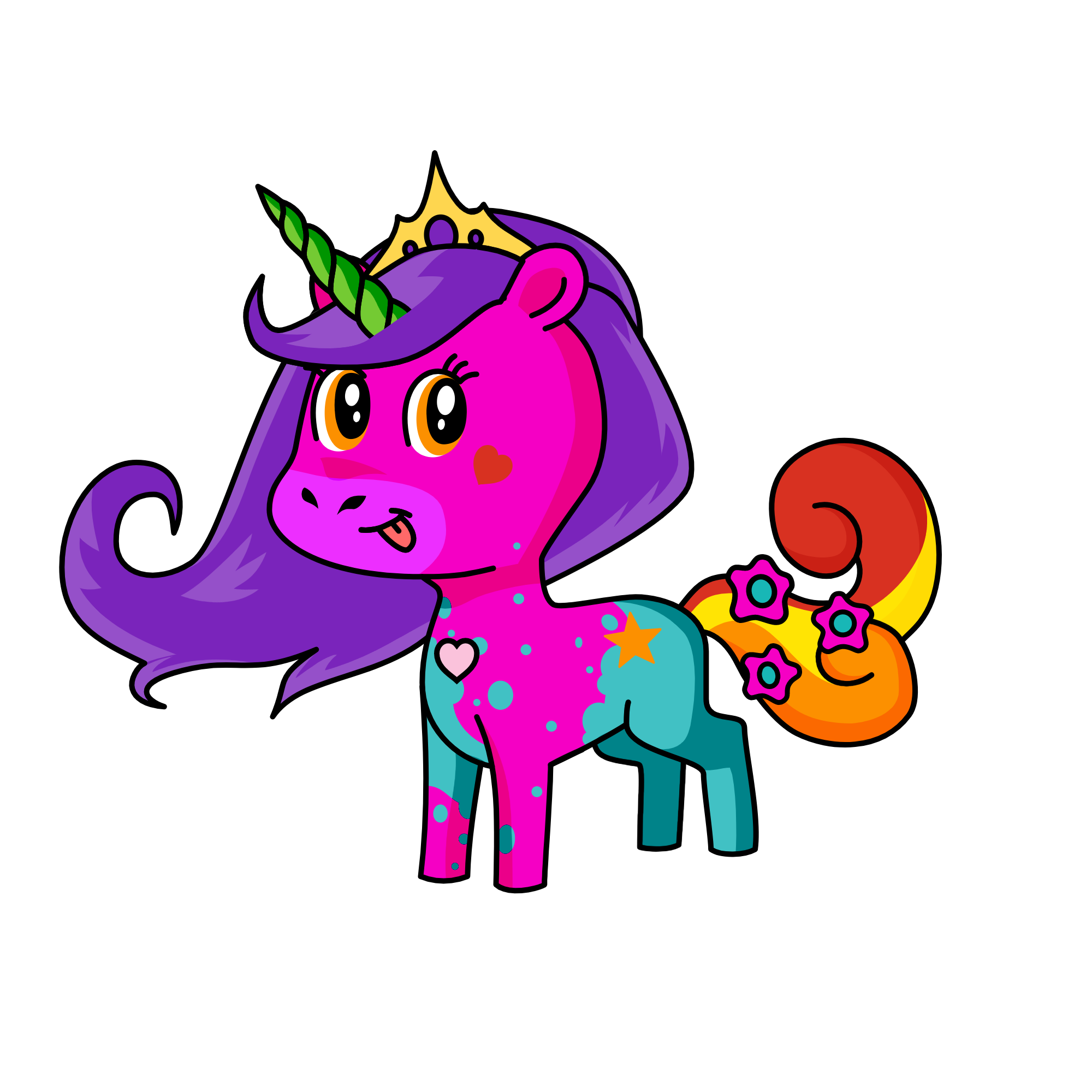 Mishka, the unicorn