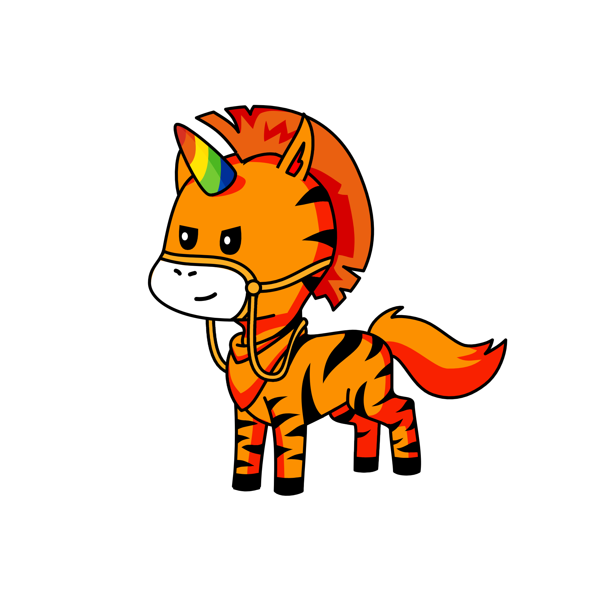 Tiger, the unicorn
