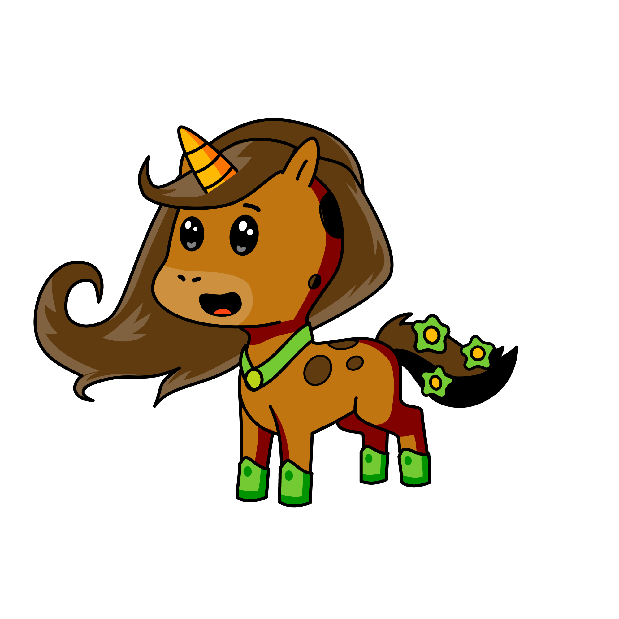 Thawn, the unicorn
