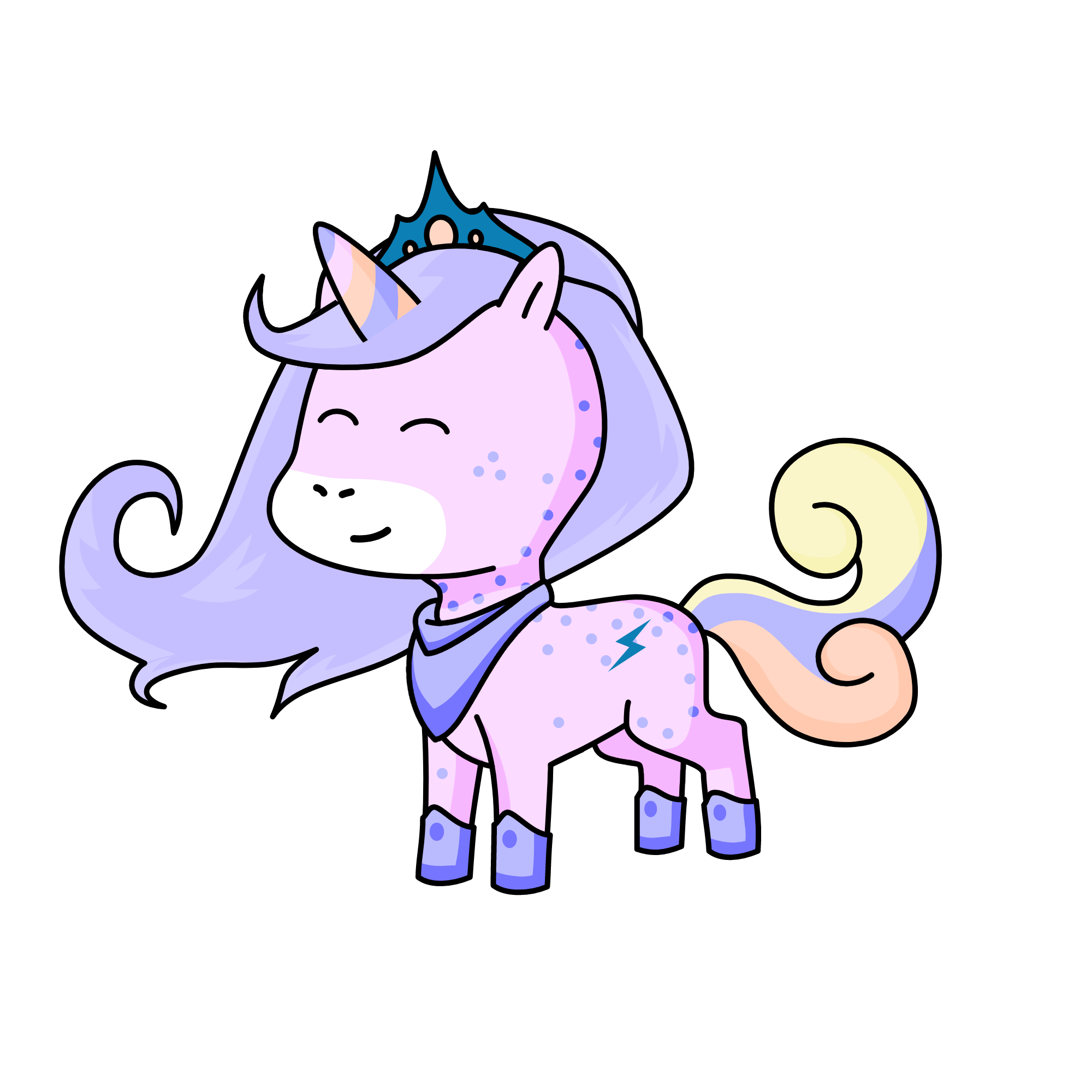 Sky, the unicorn