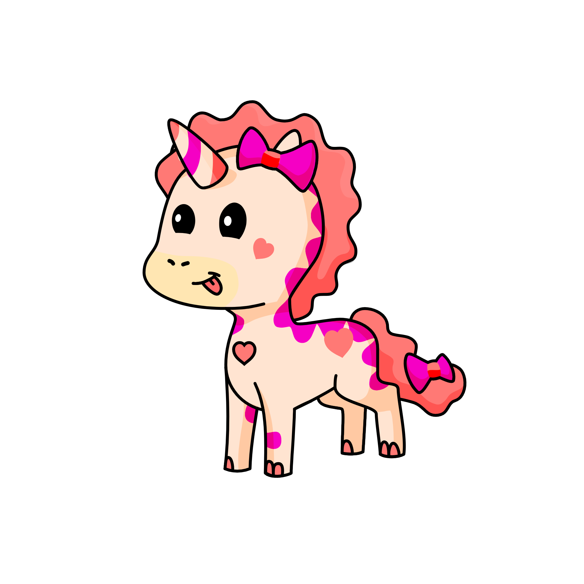 Rose, the unicorn