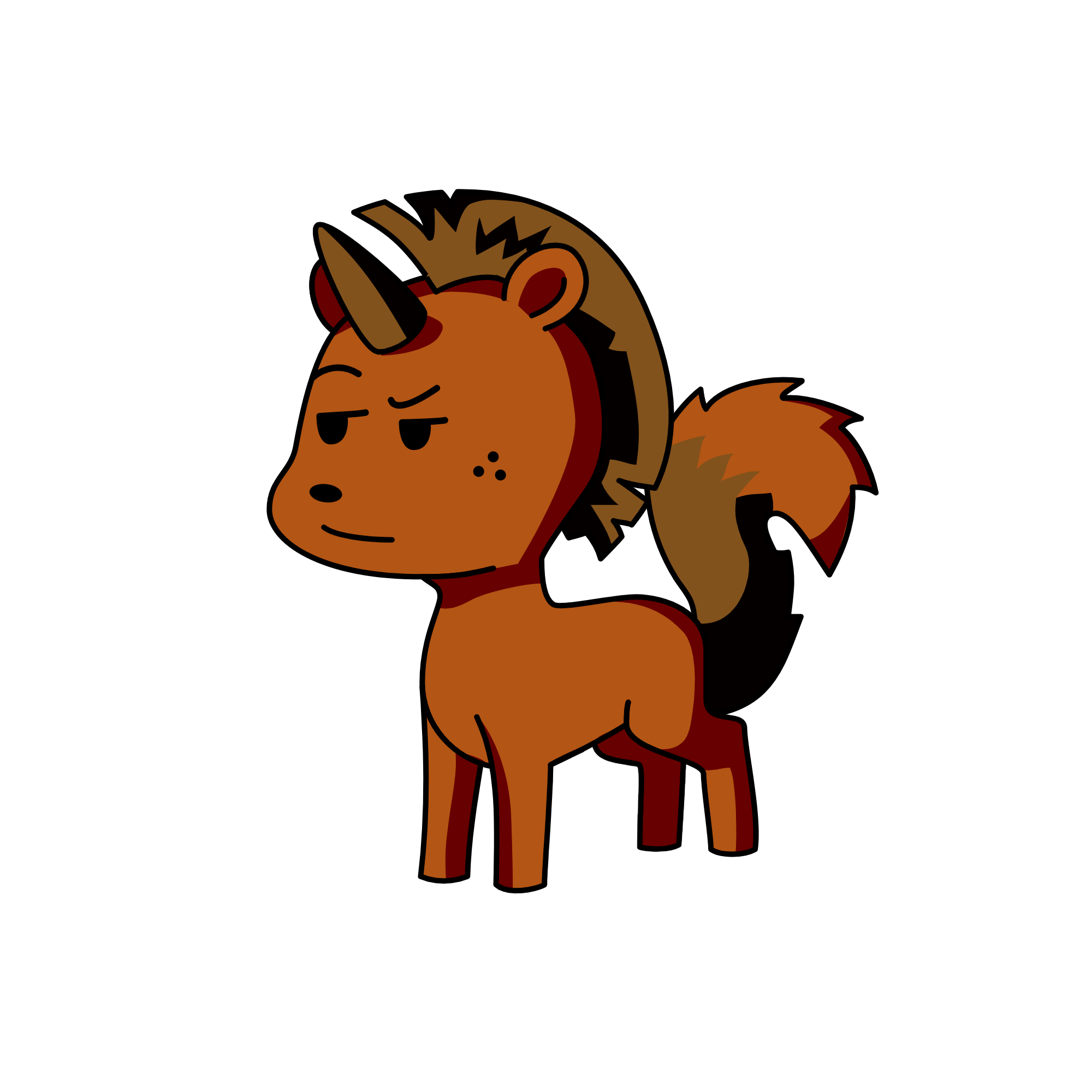 Bear, the unicorn