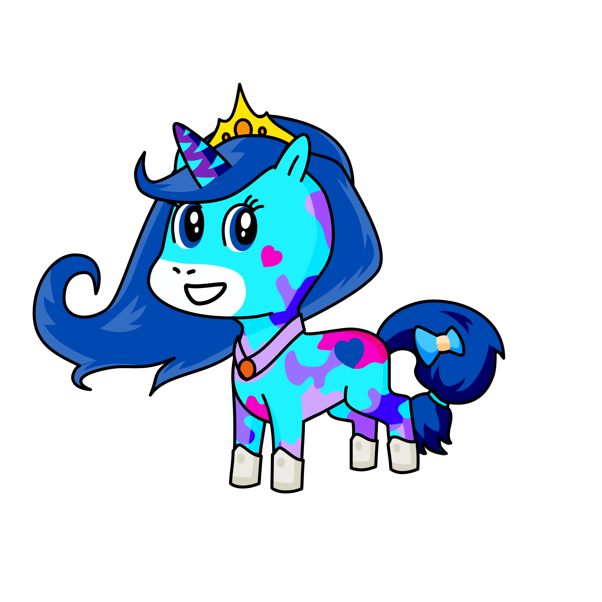 Shimmer, the unicorn