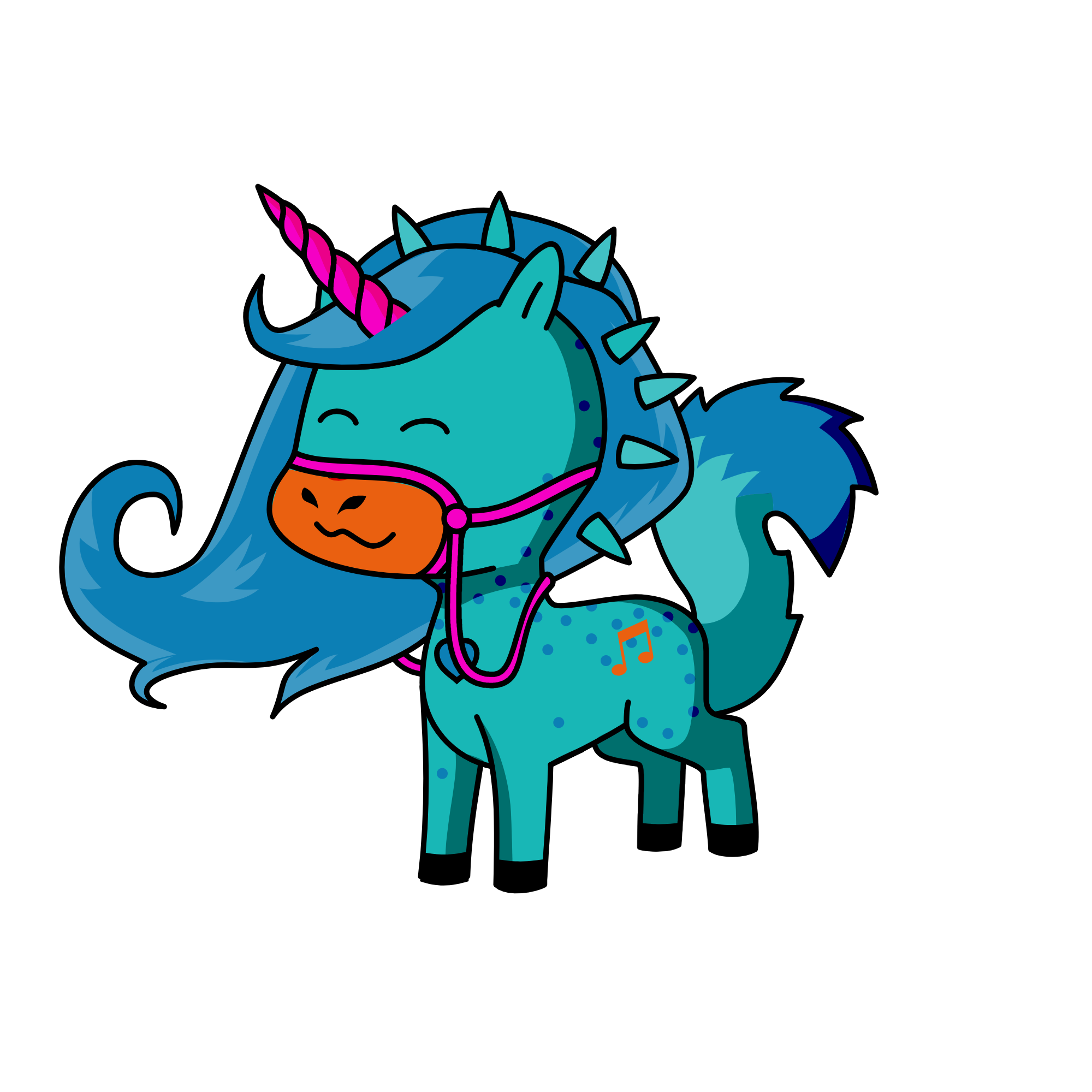 Rain, the unicorn