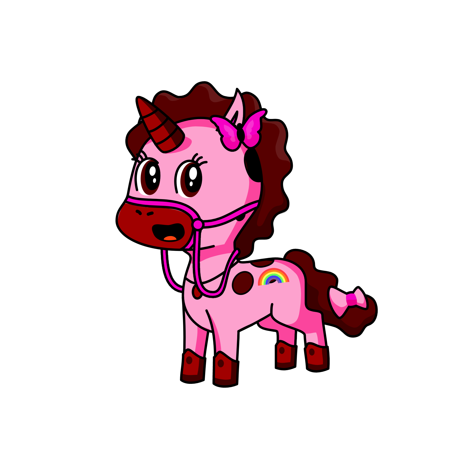 Monika, the unicorn