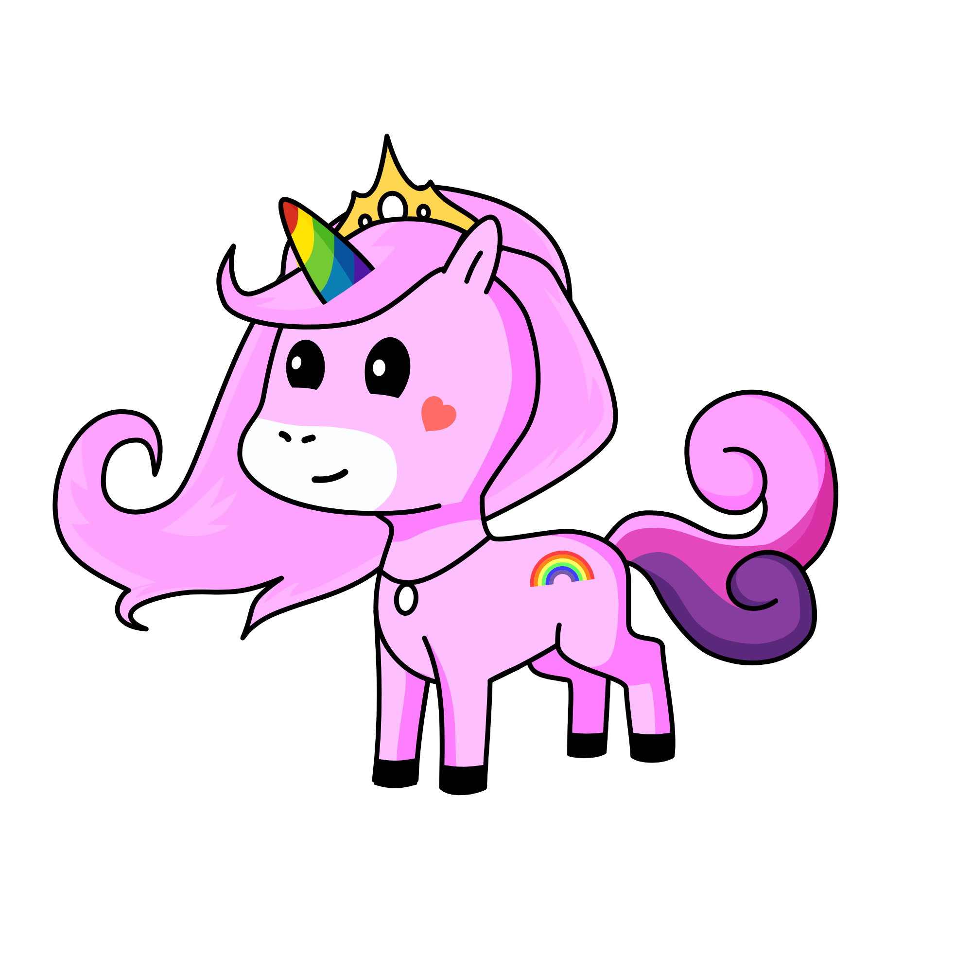 Luna, the unicorn