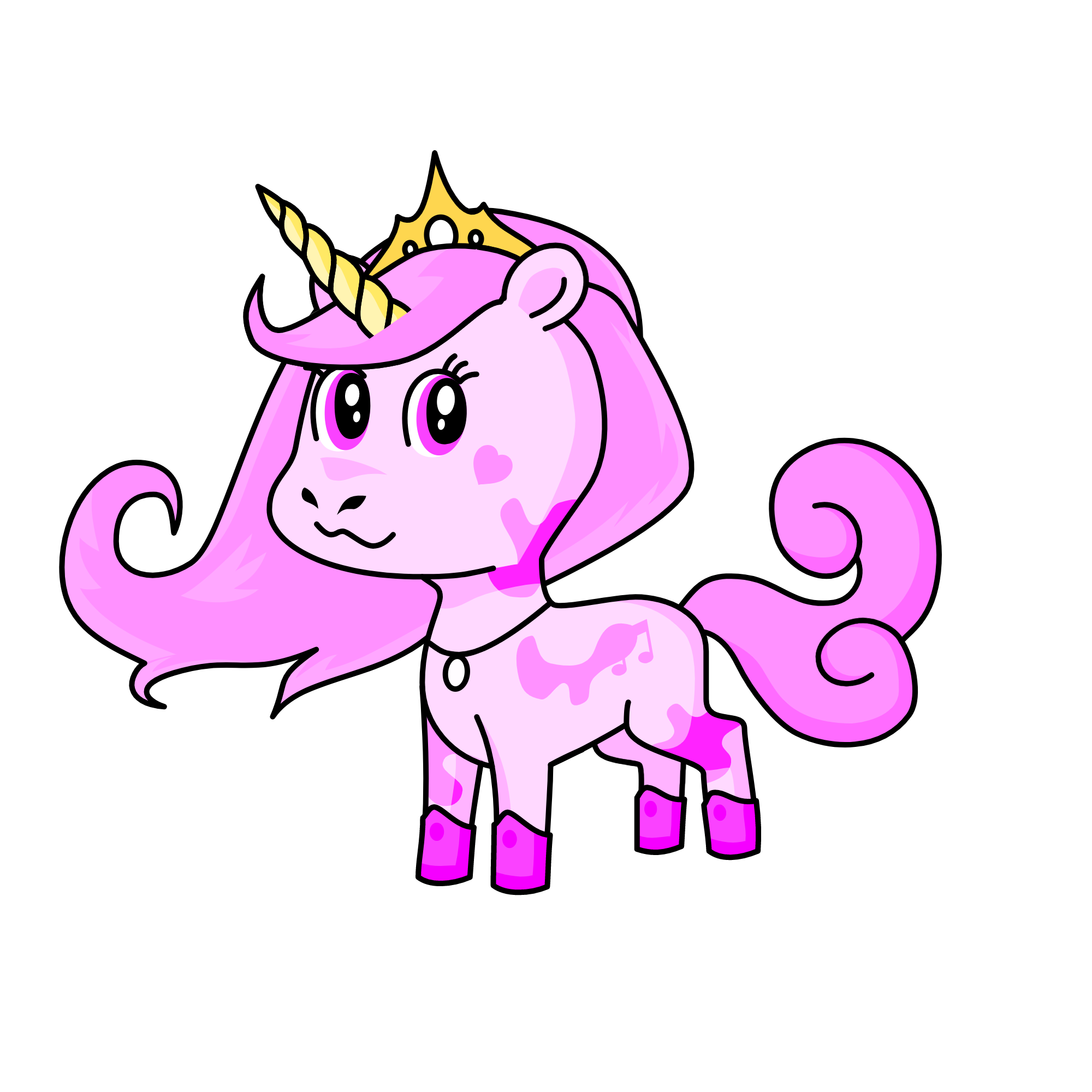 Sassy pants, the unicorn